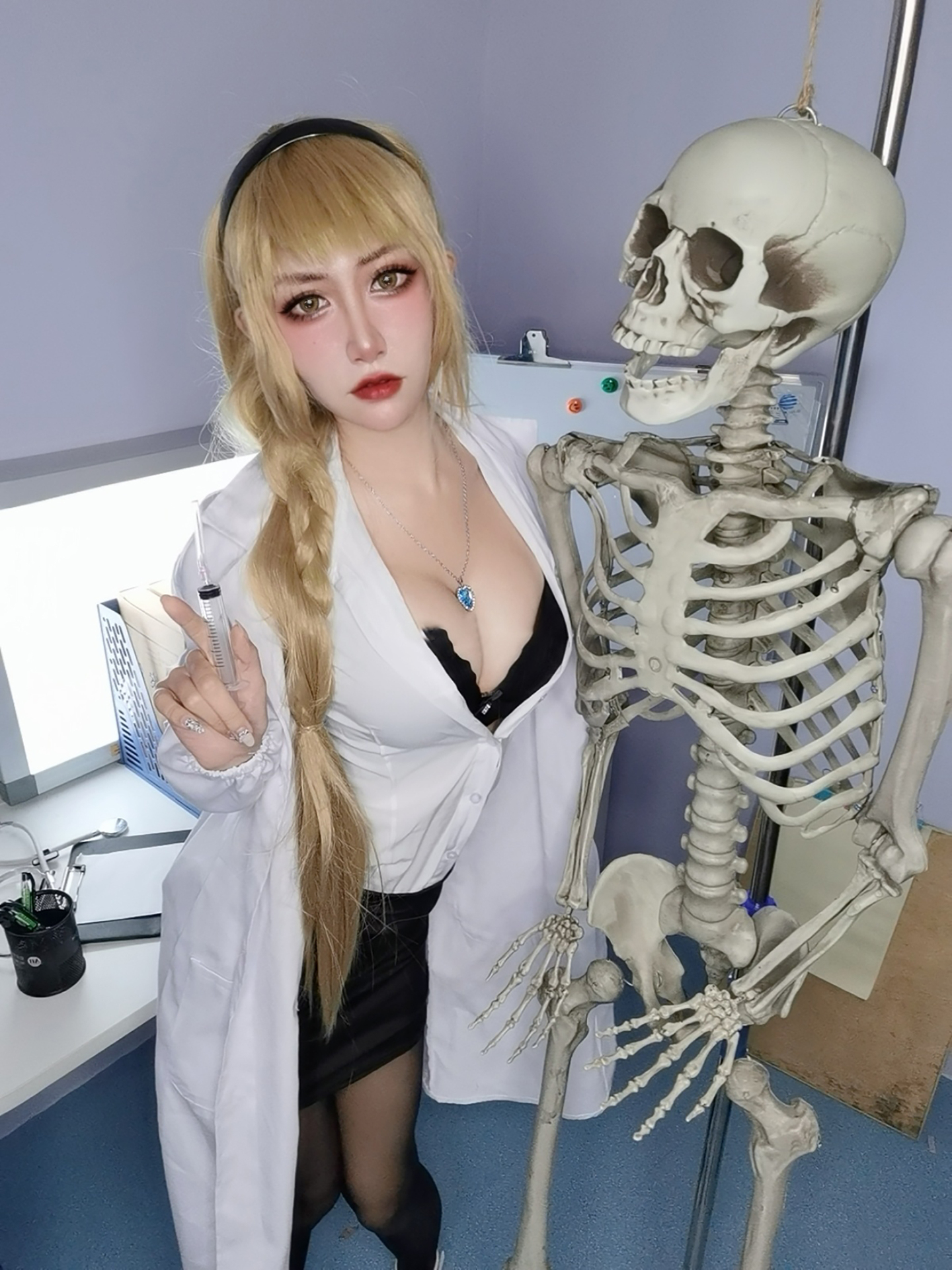黑丝医生写真 (9/9) 黑丝医生写真 第9张 - cosplay图集