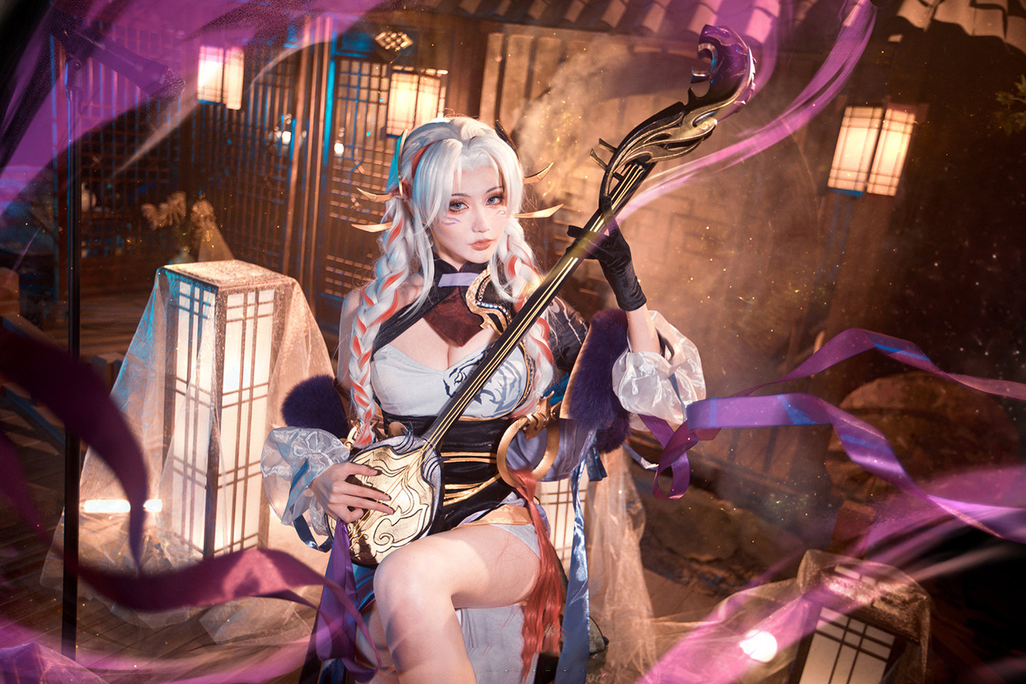 《王者荣耀》杨玉环cosplay (4/12) 《王者荣耀》杨玉环cosplay 第4张 - 杨玉环图集