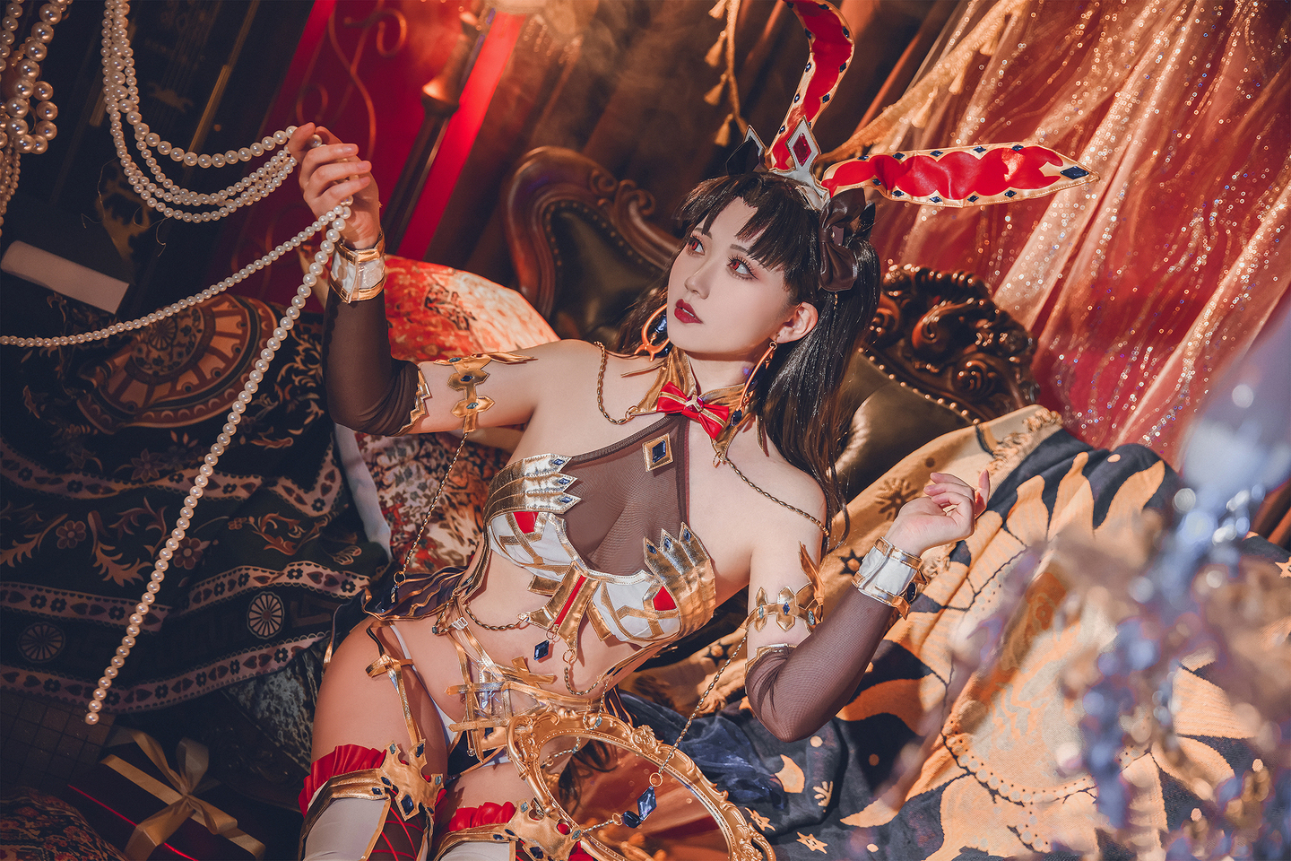 《FGO》伊什塔尔•兔女郎同人cosplay 第6张 - 伊什塔尔图集