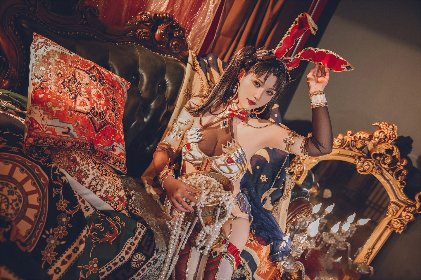 《FGO》伊什塔尔•兔女郎同人cosplay 第7张 - 伊什塔尔图集