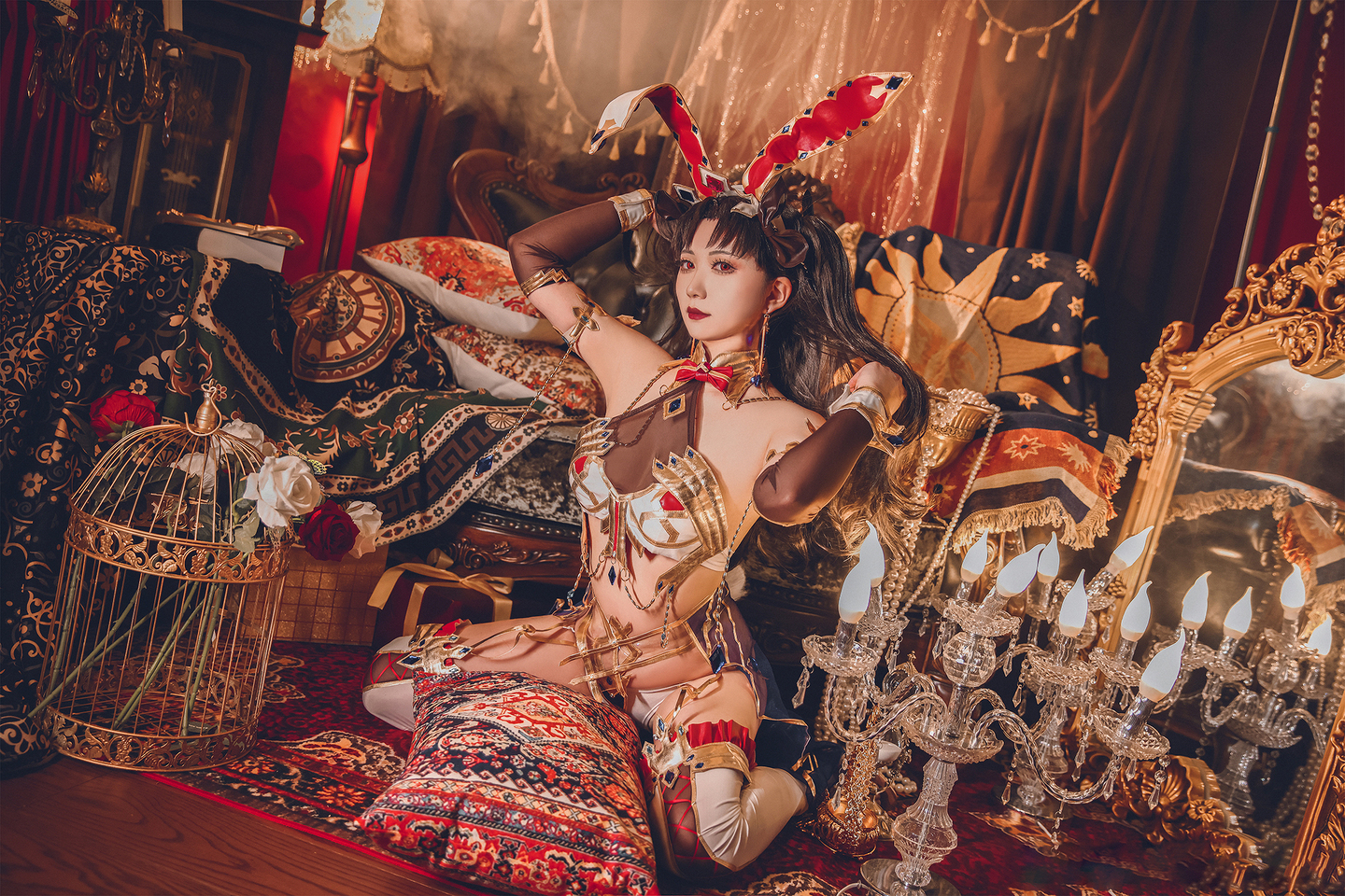 《FGO》伊什塔尔•兔女郎同人cosplay 第13张 - 伊什塔尔图集