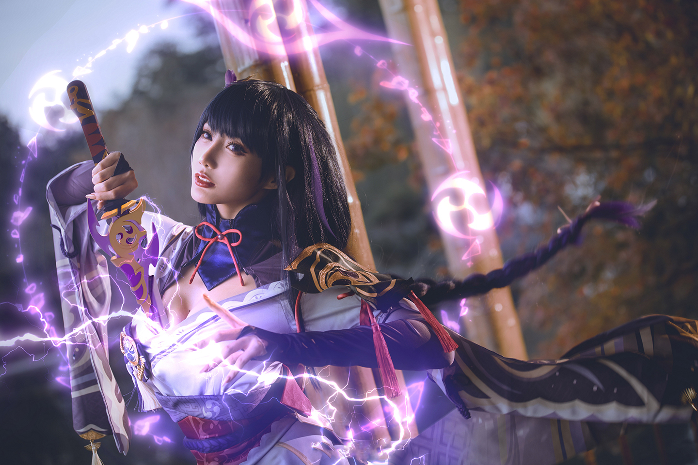 《原神》 雷电将军cosplay 第3张 - 雷电将军图集