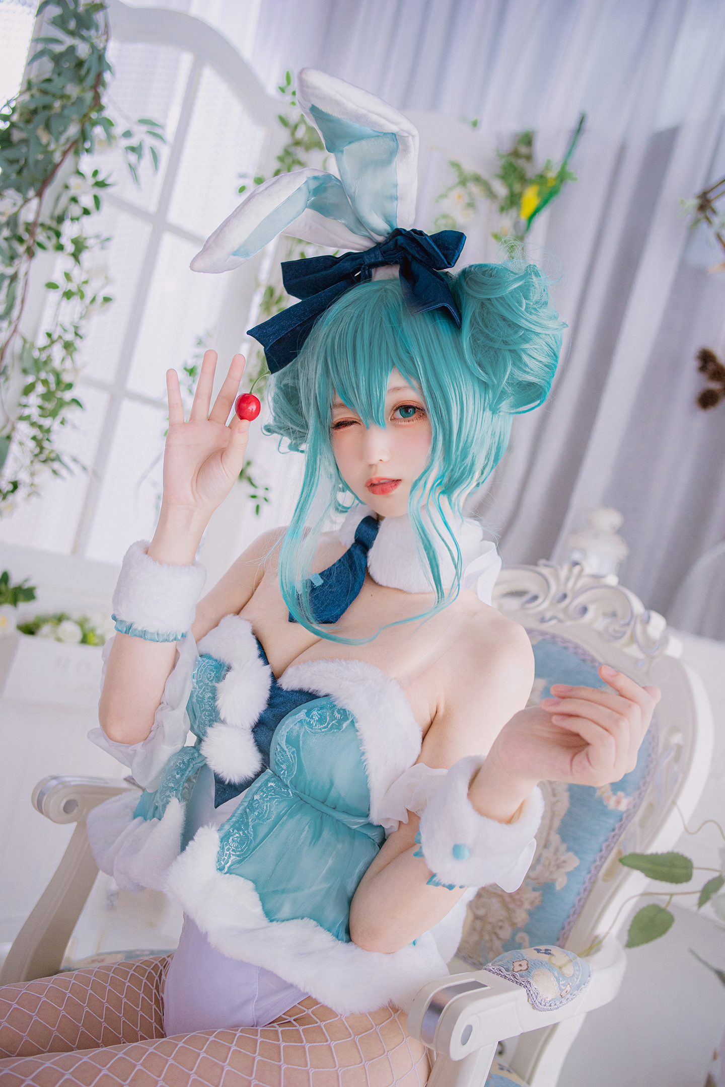 初音未来 兔女郎cosplay 第2张 - 初音未来图集