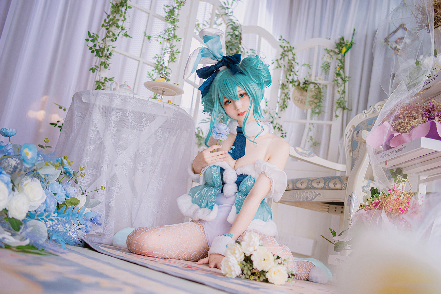 初音未来 兔女郎cosplay 第3张 - 初音未来图集
