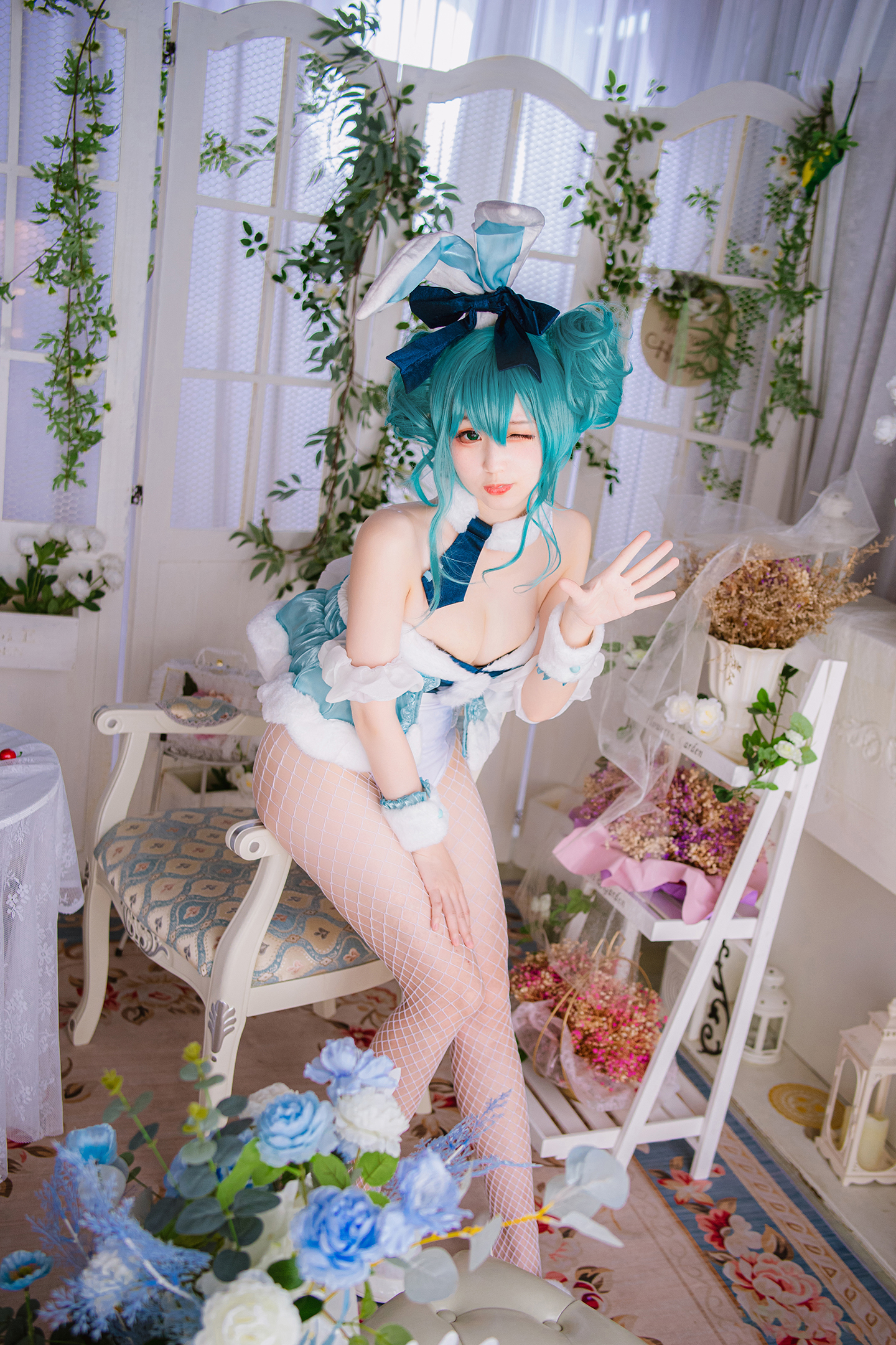 初音未来 兔女郎cosplay 第5张 - 初音未来图集