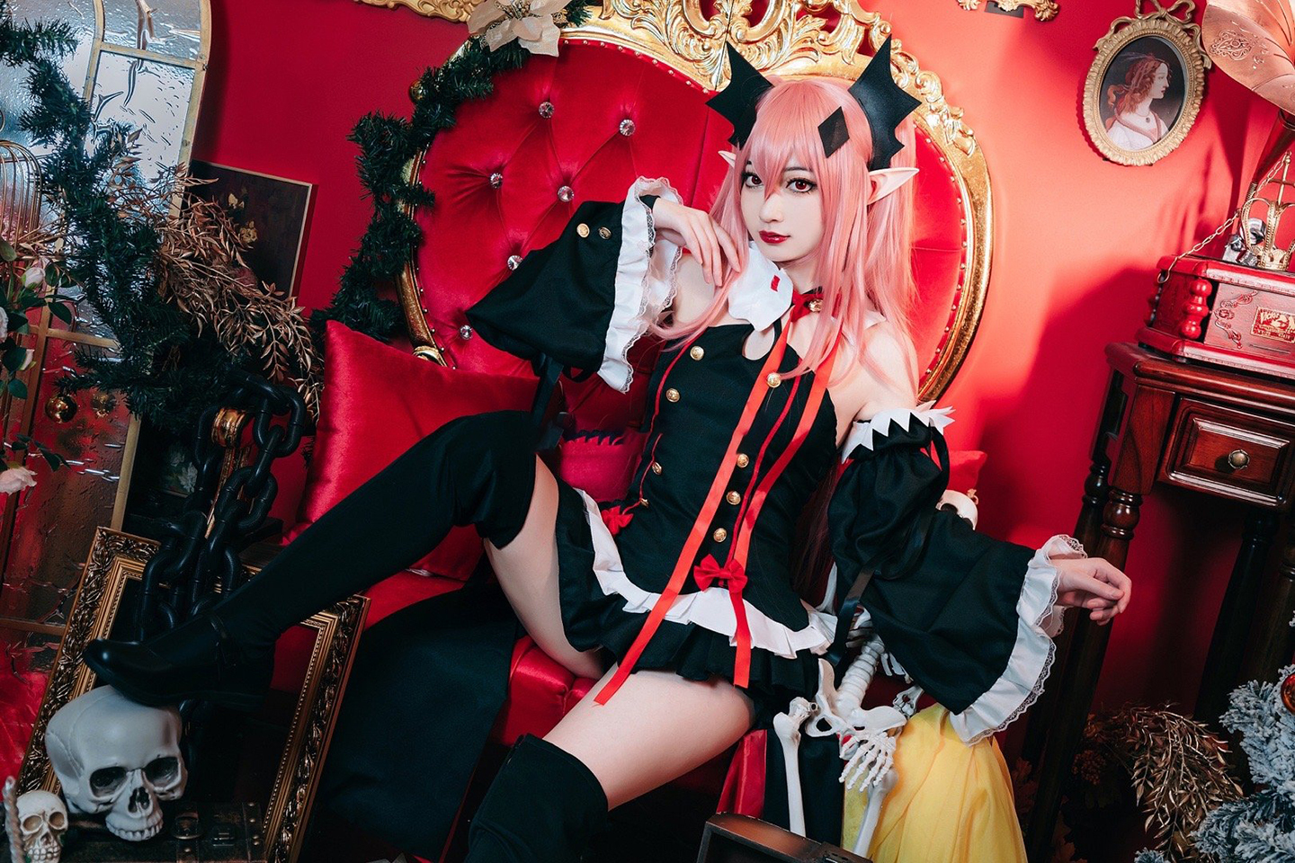 《终结的炽天使》 克鲁鲁·采佩西cosplay | 桃墨公子xcos克鲁鲁·采佩西-coser家,cosplay爱好者,二次元聚集地,动漫文化,新番资讯,ACG,Coser展示