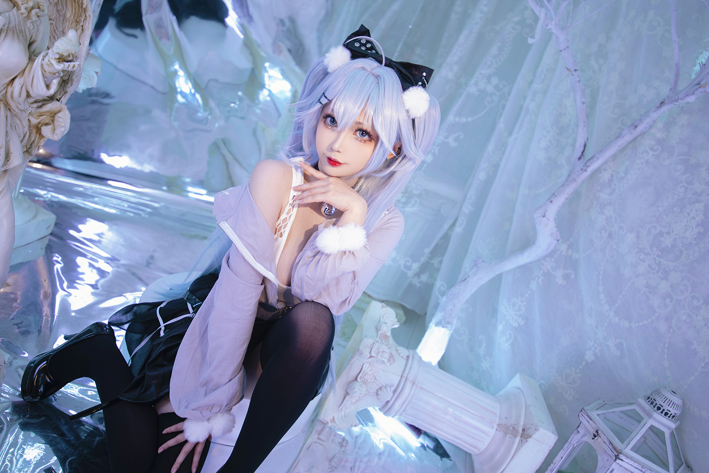 《少女前线:云图计划》芙洛伦cosplay (2/9) 《少女前线:云图计划》芙洛伦cosplay 第2张 - 芙洛伦图集