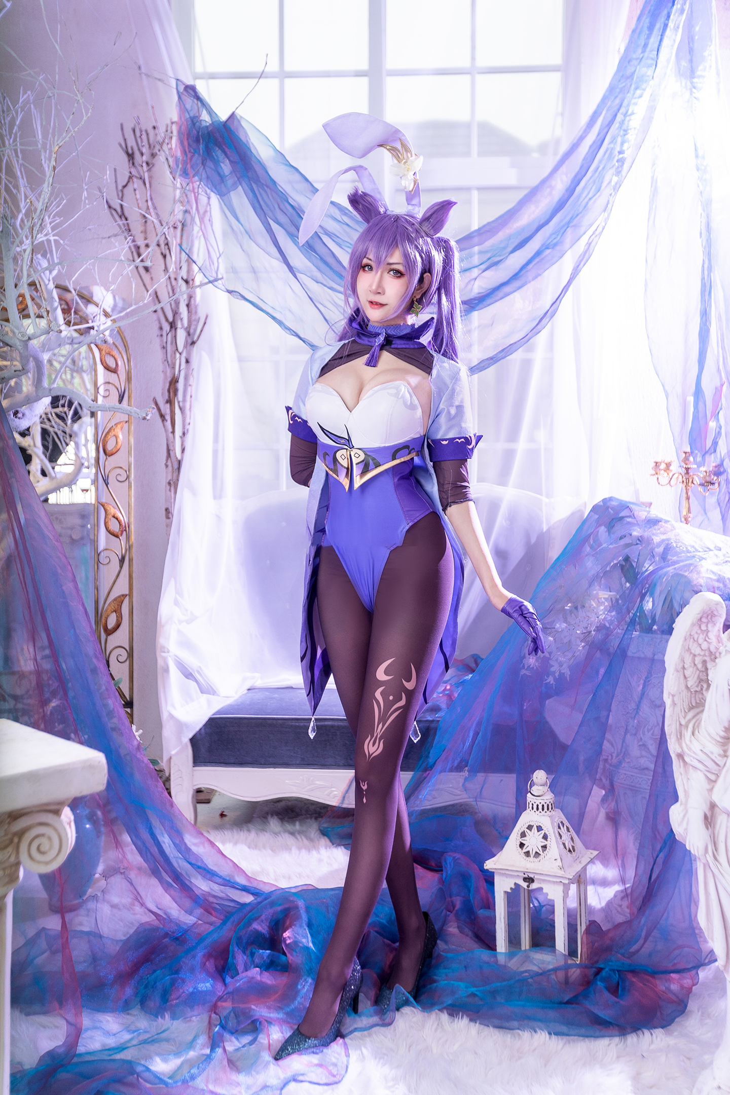 《 原神》刻晴cosplay | 阮邑Fairycos刻晴-coser喵-coser美图-coser聚集地