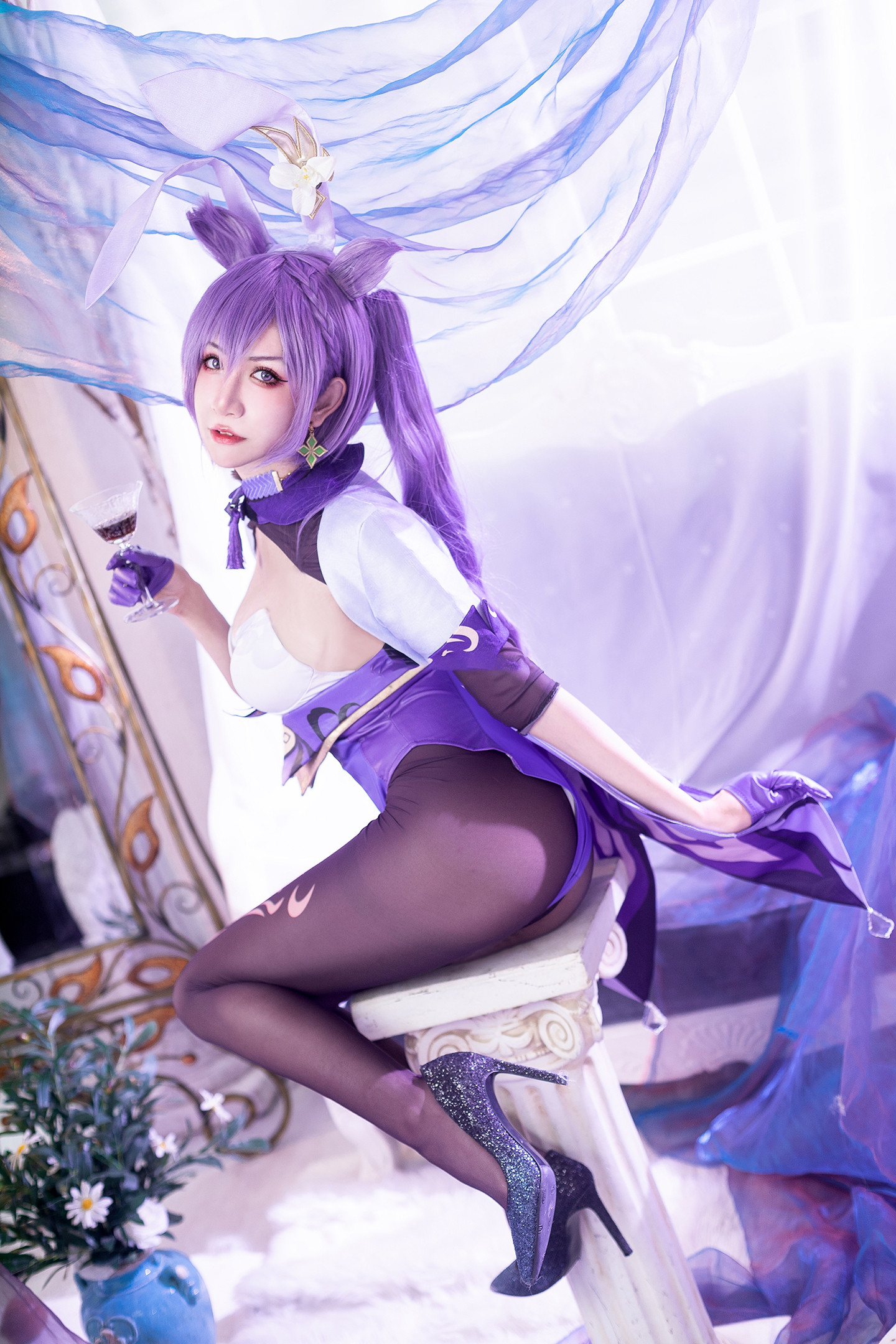 《 原神》刻晴cosplay 第3张 - 刻晴图集