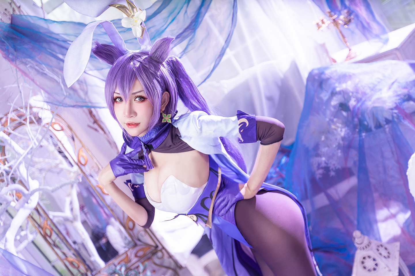 《 原神》刻晴cosplay 第7张 - 刻晴图集