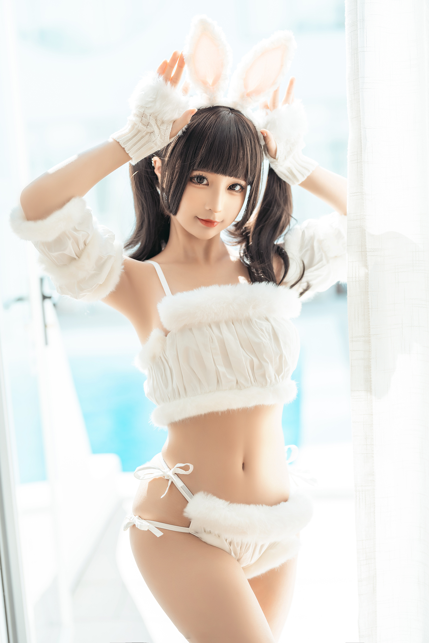 《绵绵兔》少女写真 | cos美图精选图集-coser喵-coser美图-coser聚集地