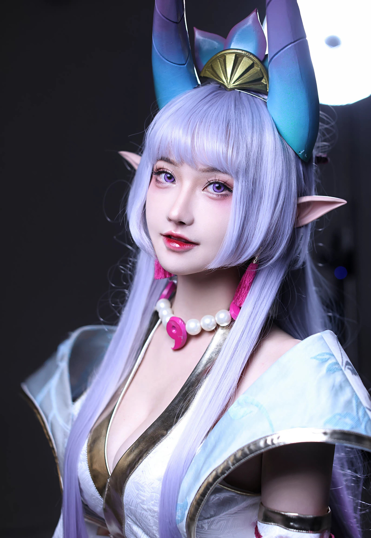 《英雄联盟》辛德拉灵魂莲华cosplay (4/8) 《英雄联盟》辛德拉灵魂莲华cosplay 第4张 - 辛德拉图集