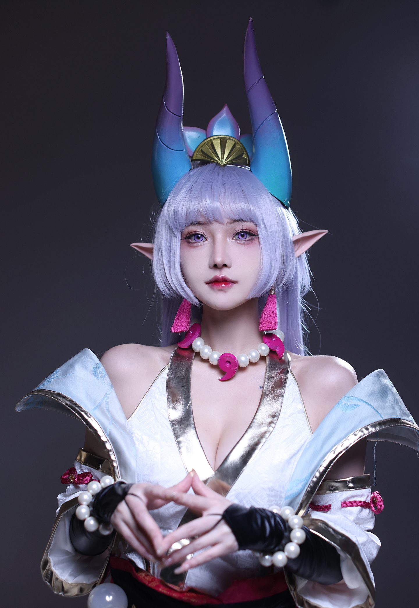 《英雄联盟》辛德拉灵魂莲华cosplay (6/8) 《英雄联盟》辛德拉灵魂莲华cosplay 第6张 - 辛德拉图集