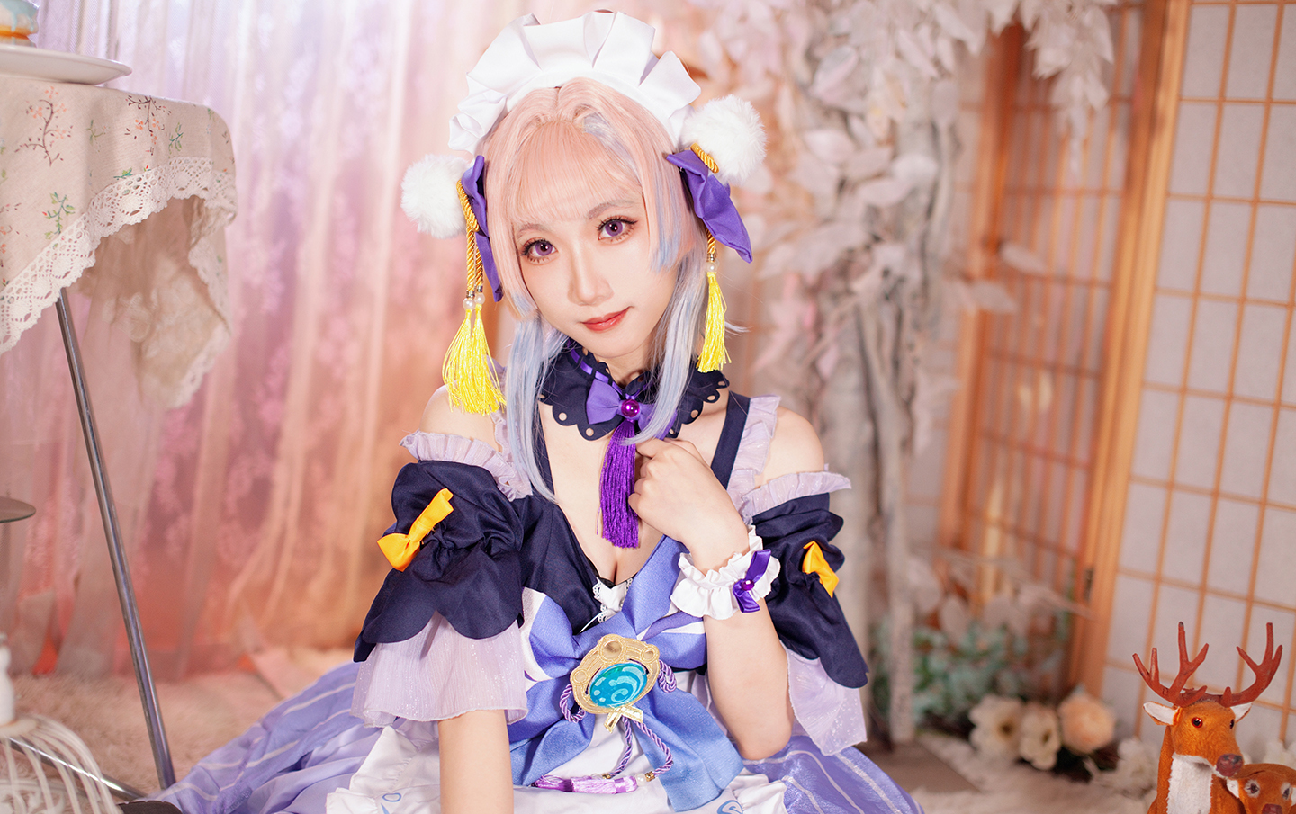 《原神》珊瑚宫心海cosplay (3/12) 《原神》珊瑚宫心海cosplay 第3张 - 珊瑚宫心海图集