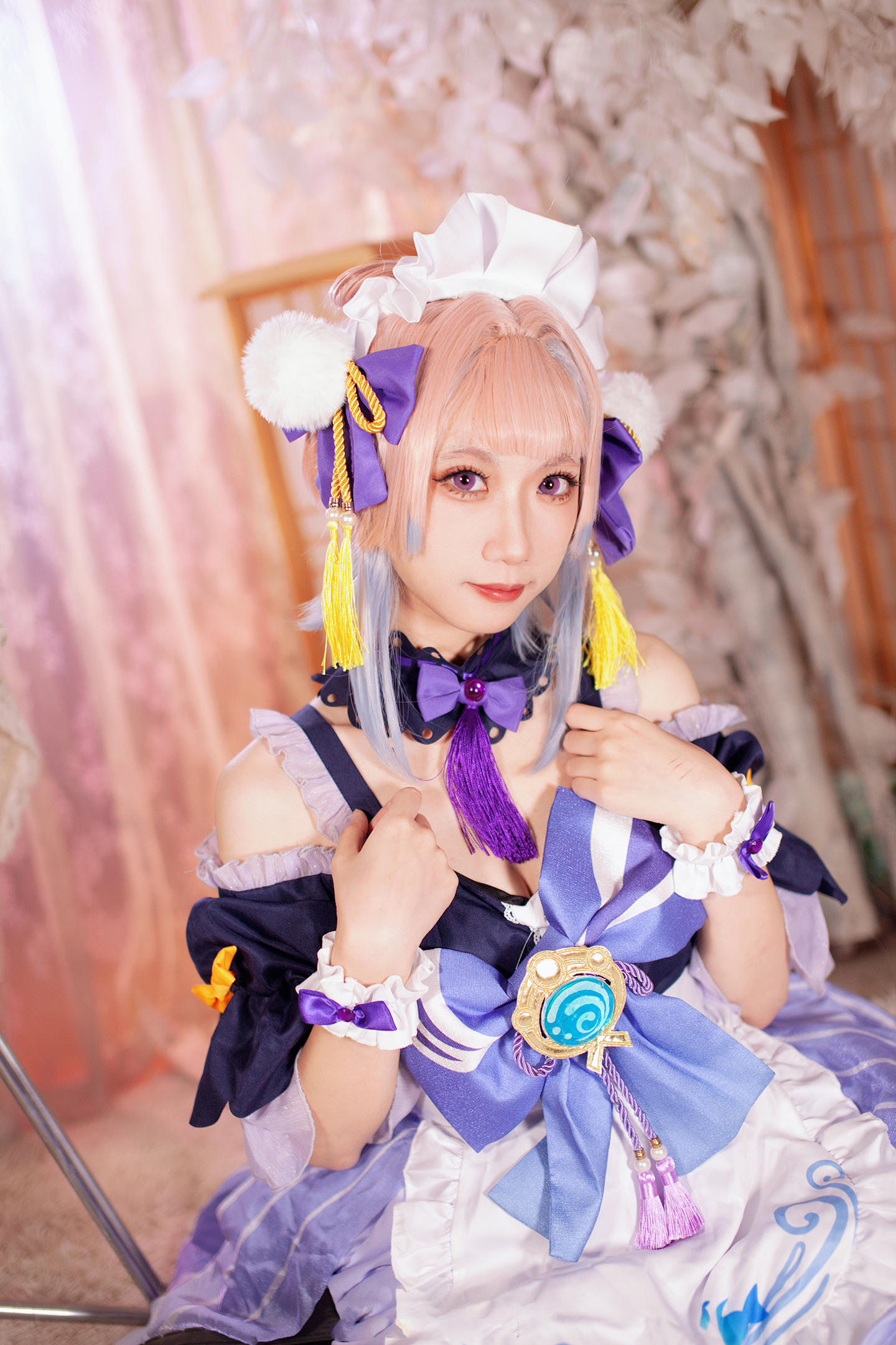 《原神》珊瑚宫心海cosplay (5/12) 《原神》珊瑚宫心海cosplay 第5张 - 珊瑚宫心海图集