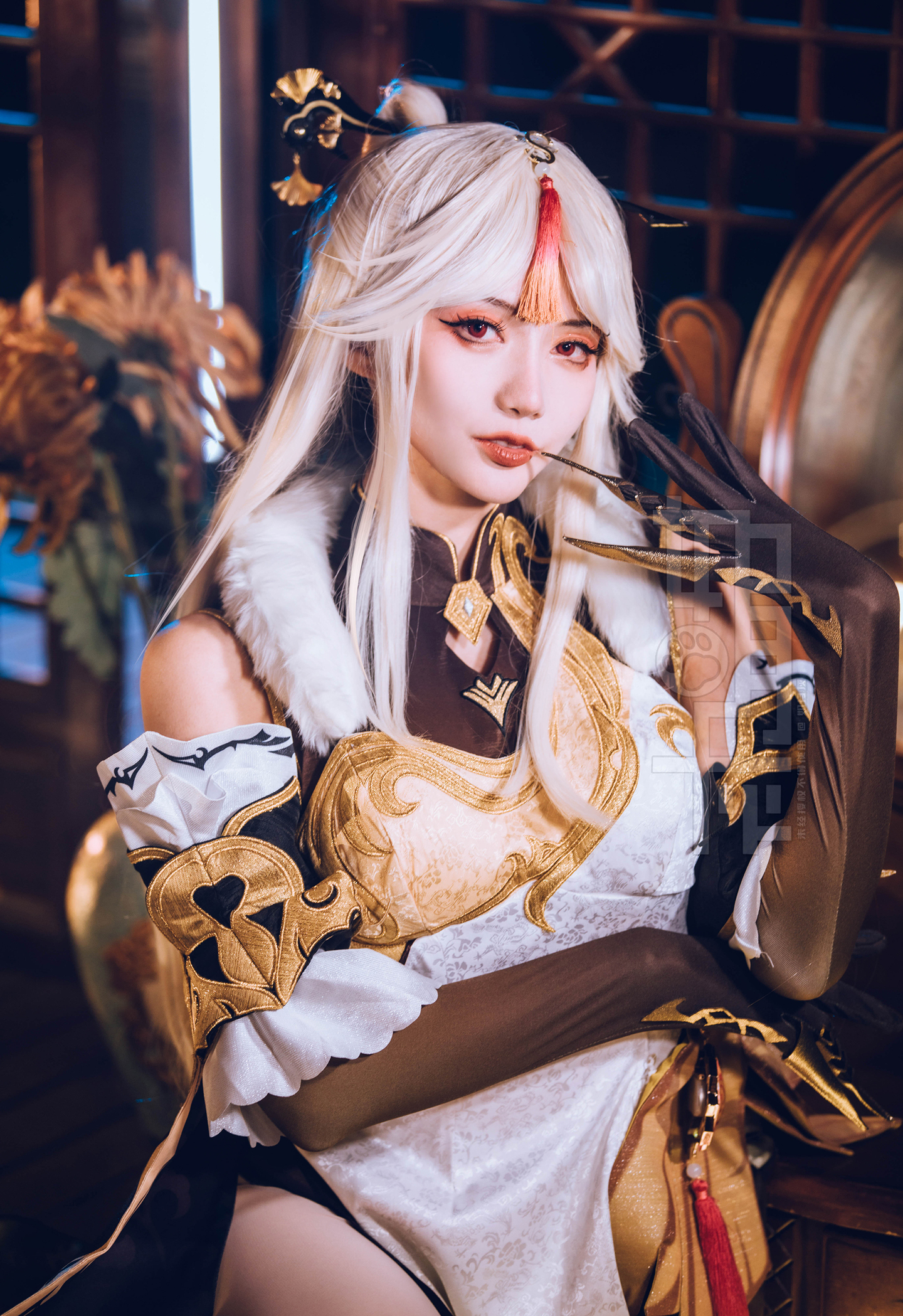 《原神》流风眷堇庭凝光cosplay 第3张 - 凝光图集