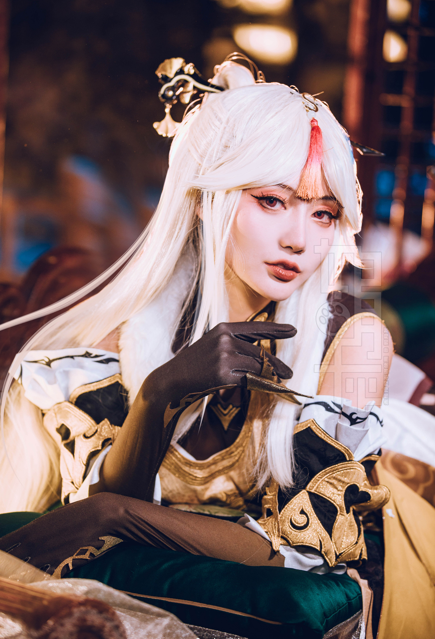 《原神》流风眷堇庭凝光cosplay 第6张 - 凝光图集