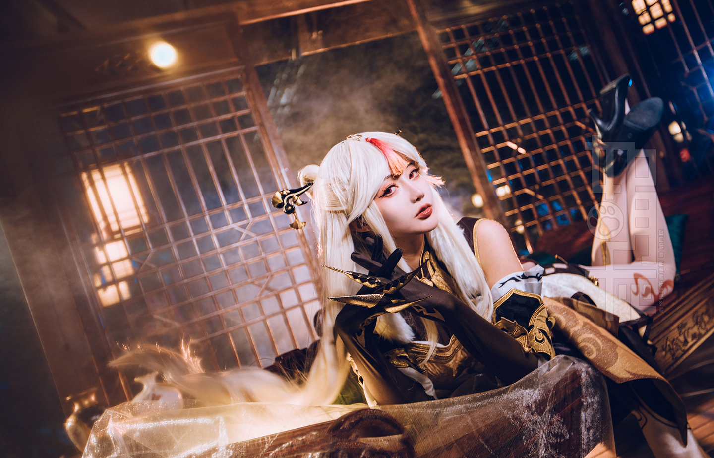 《原神》流风眷堇庭凝光cosplay 第7张 - 凝光图集
