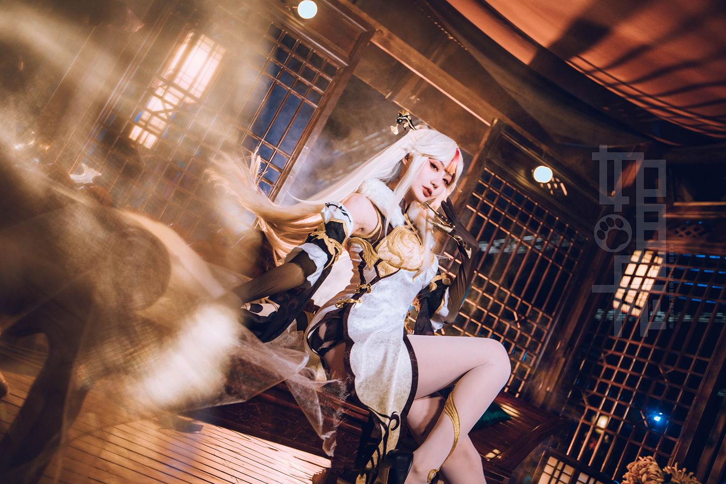 《原神》流风眷堇庭凝光cosplay 第8张 - 凝光图集