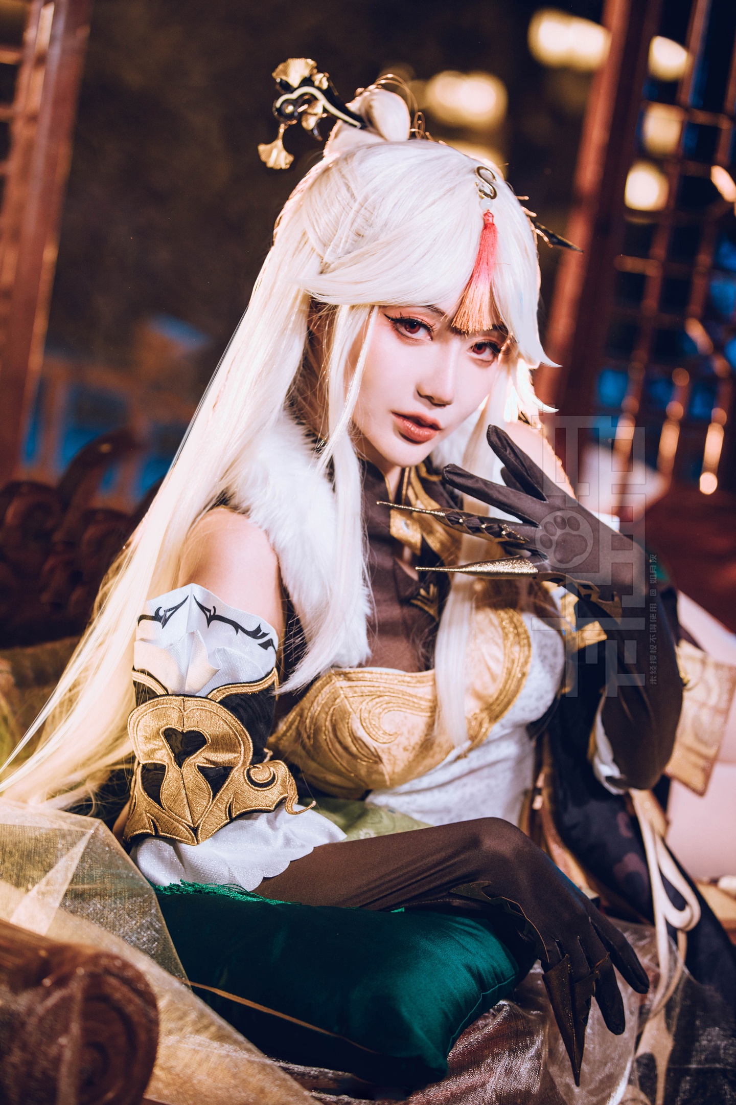 《原神》流风眷堇庭凝光cosplay 第11张 - 凝光图集