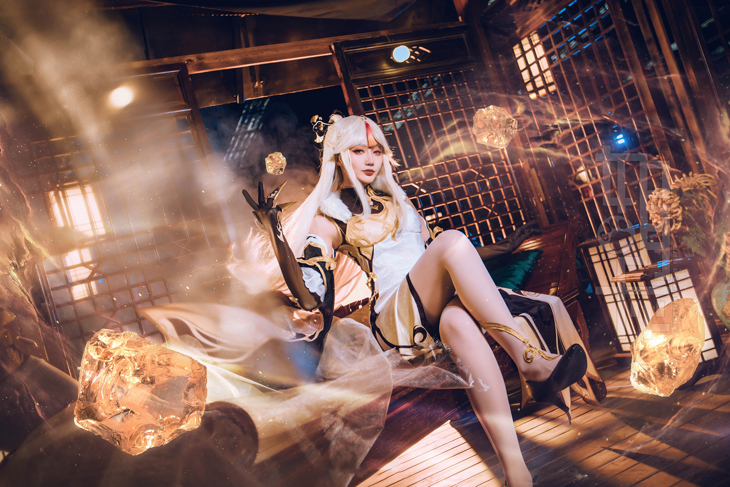 《原神》流风眷堇庭凝光cosplay 第12张 - 凝光图集