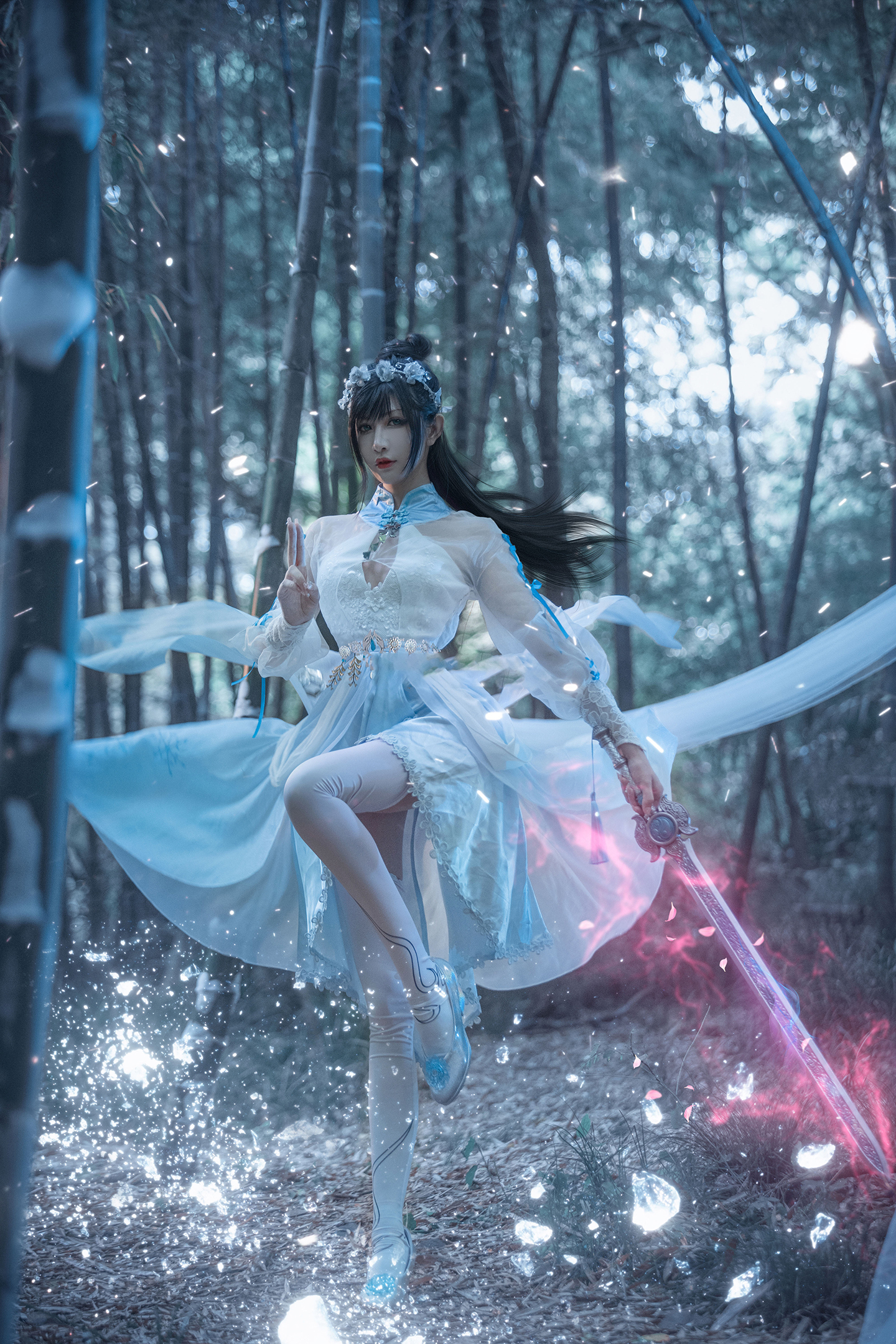 《永劫无间》顾清寒cosplay (3/10) 《永劫无间》顾清寒cosplay 第3张 - 顾清寒图集