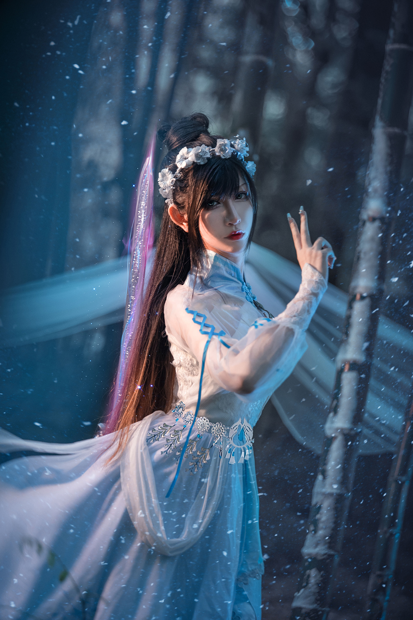 《永劫无间》顾清寒cosplay (8/10) 《永劫无间》顾清寒cosplay 第8张 - 顾清寒图集