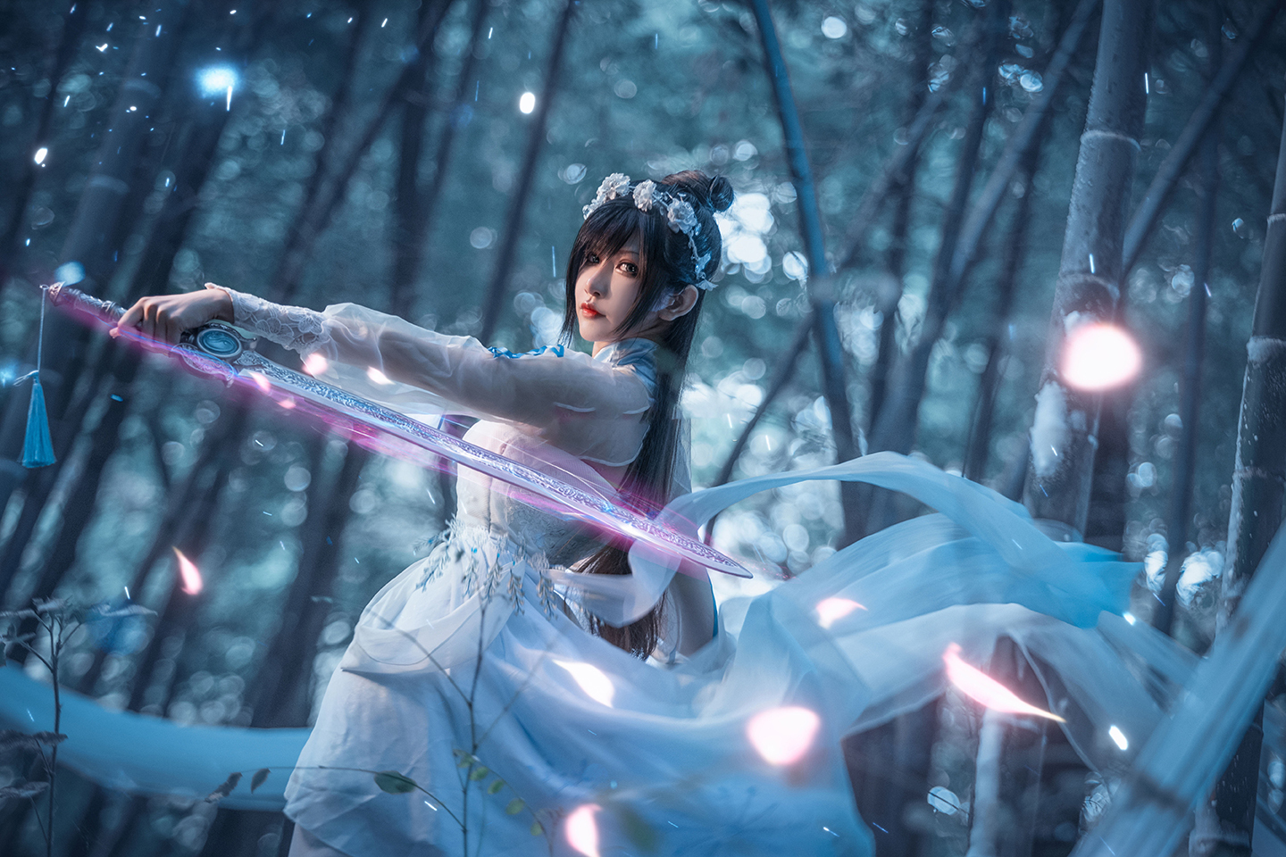 《永劫无间》顾清寒cosplay (9/10) 《永劫无间》顾清寒cosplay 第9张 - 顾清寒图集