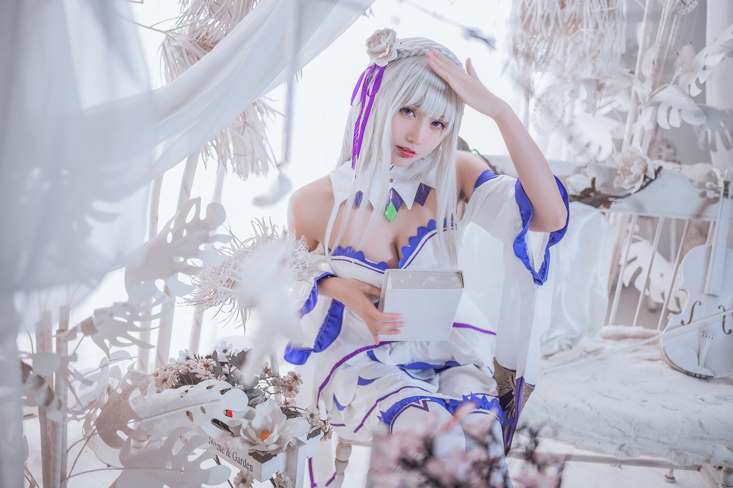 《Re：从零开始的异世界生活》爱蜜莉雅cosplay 第2张 - 爱蜜莉雅图集