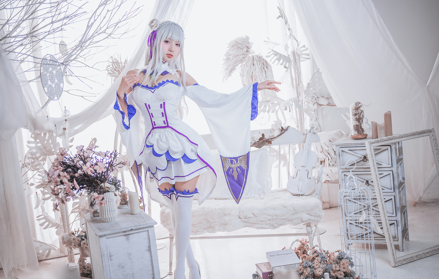 《Re：从零开始的异世界生活》爱蜜莉雅cosplay 第5张 - 爱蜜莉雅图集
