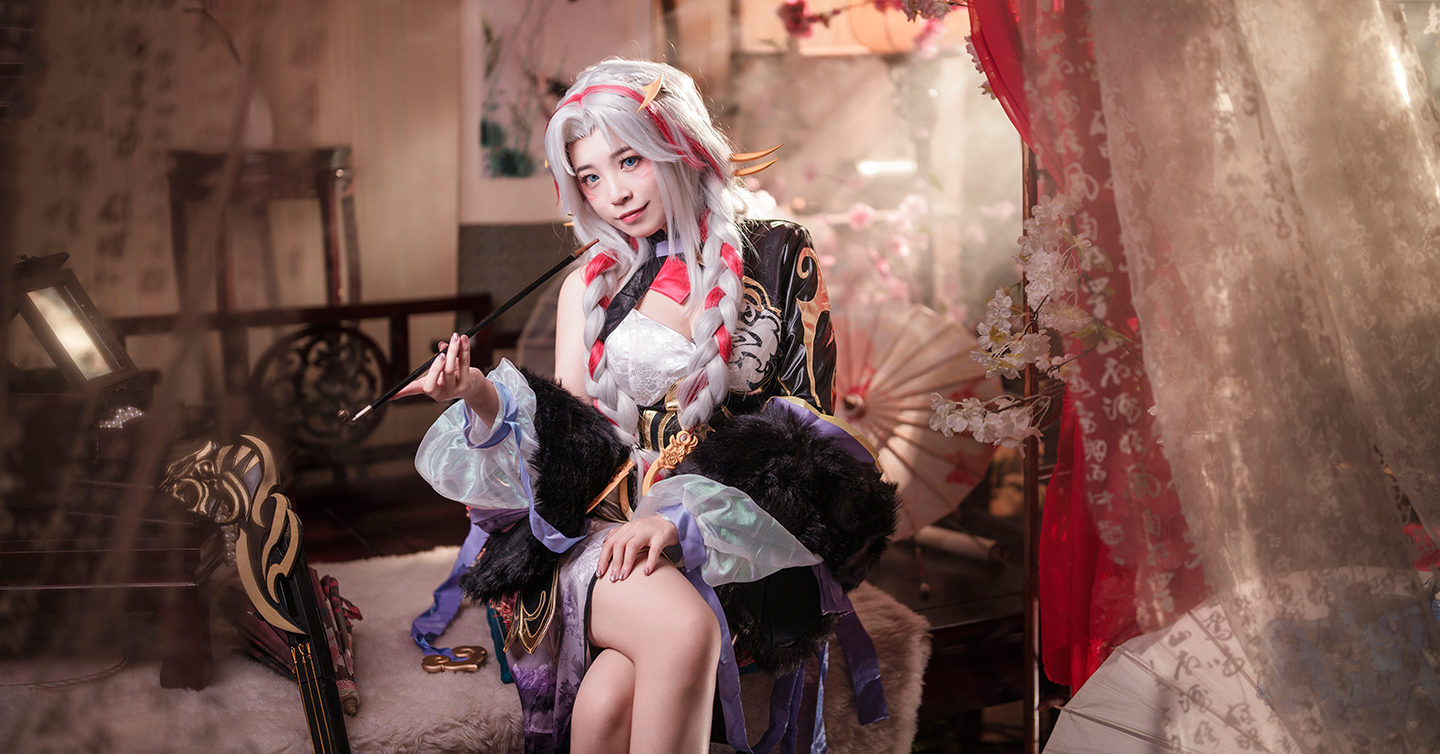 《王者荣耀》杨玉环cosplay 第2张 - 杨玉环图集
