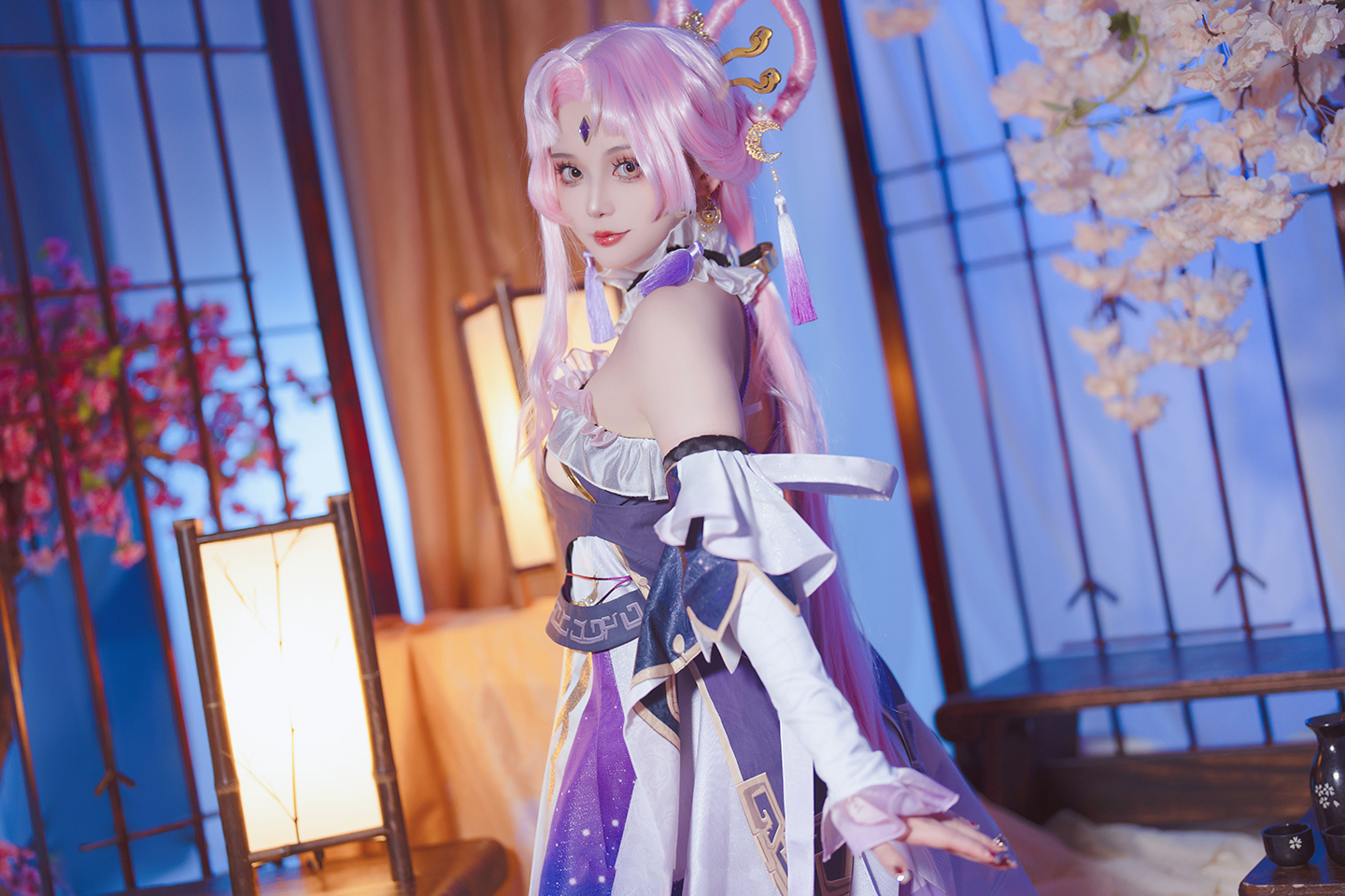 《崩坏:星穹铁道》符玄cosplay (2/11) 《崩坏:星穹铁道》符玄cosplay 第2张 - 符玄图集