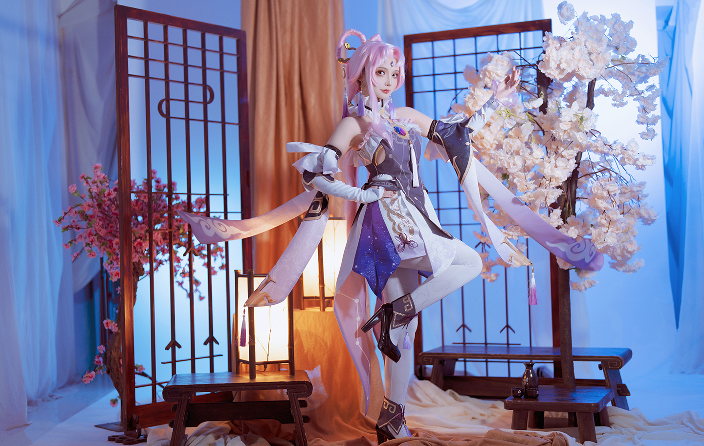 《崩坏:星穹铁道》符玄cosplay (3/11) 《崩坏:星穹铁道》符玄cosplay 第3张 - 符玄图集