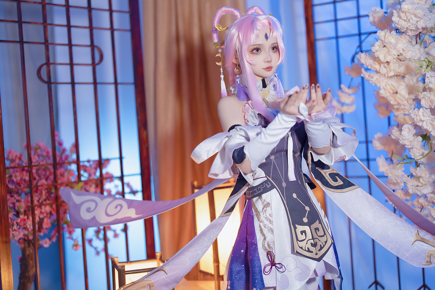 《崩坏:星穹铁道》符玄cosplay (5/11) 《崩坏:星穹铁道》符玄cosplay 第5张 - 符玄图集