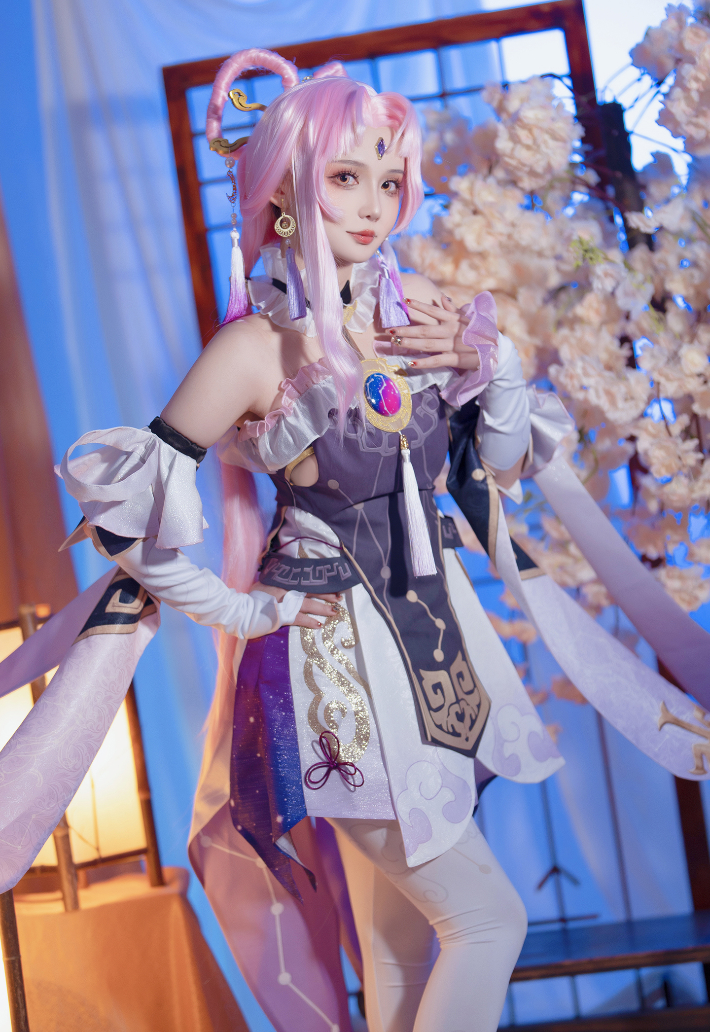《崩坏:星穹铁道》符玄cosplay (6/11) 《崩坏:星穹铁道》符玄cosplay 第6张 - 符玄图集