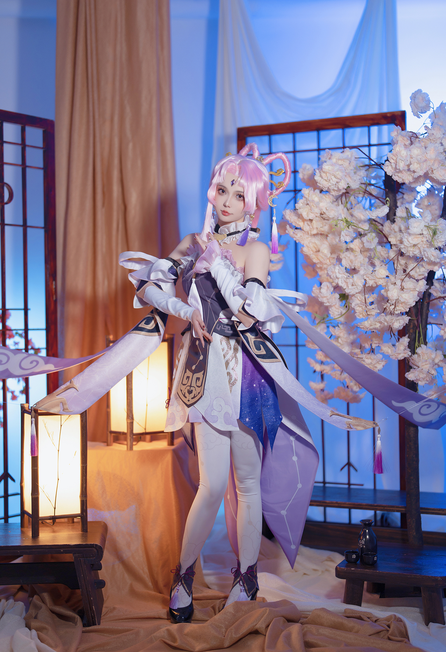 《崩坏:星穹铁道》符玄cosplay (7/11) 《崩坏:星穹铁道》符玄cosplay 第7张 - 符玄图集
