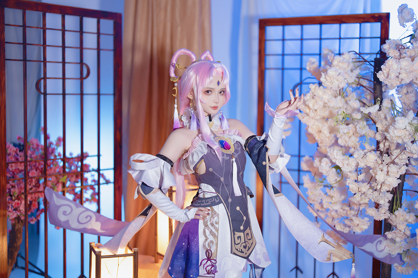 《崩坏:星穹铁道》符玄cosplay (11/11) 《崩坏:星穹铁道》符玄cosplay 第11张 - 符玄图集