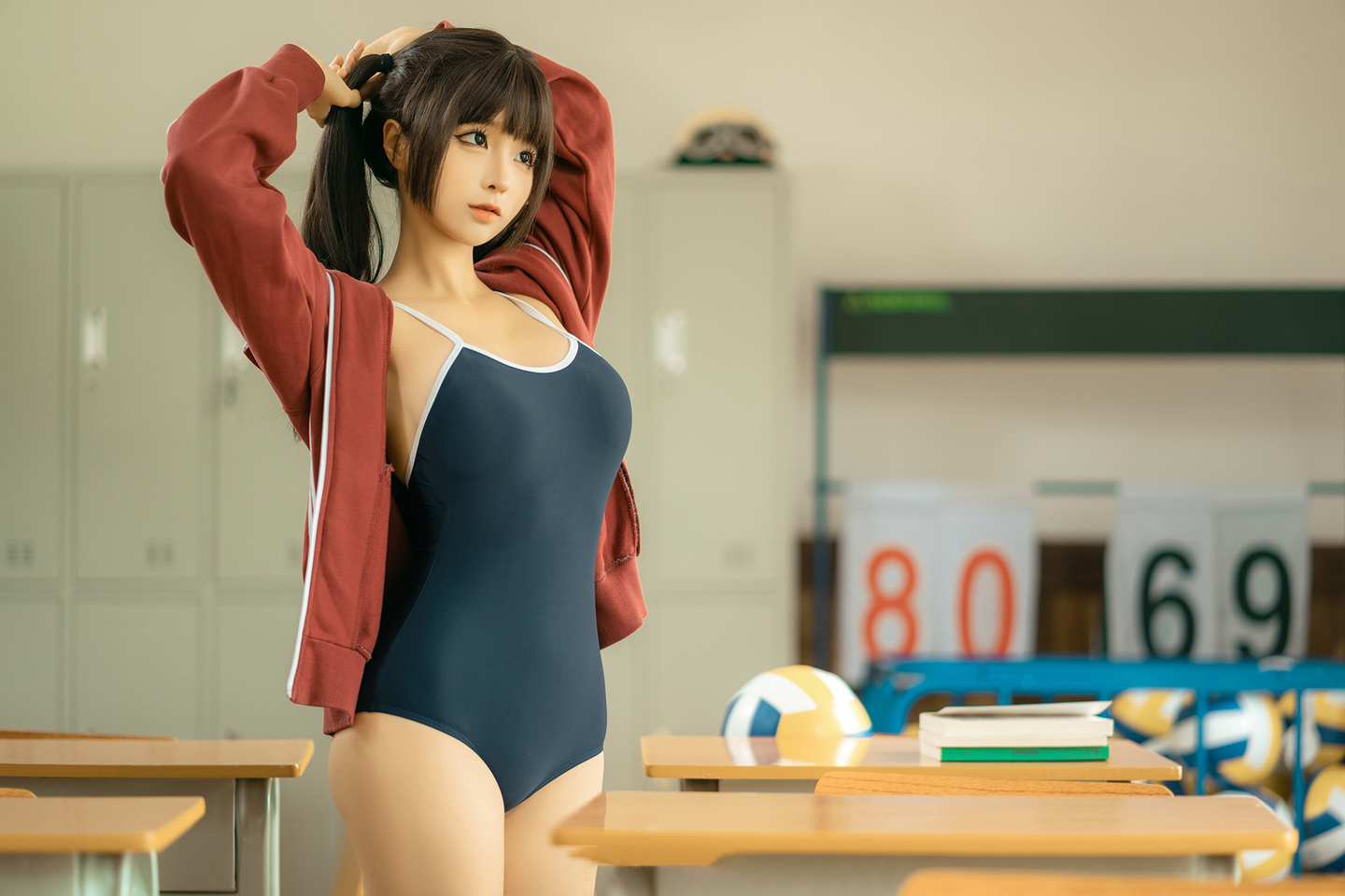 《课间》写真 (7/10) 《课间》写真 第7张 - cosplay图集