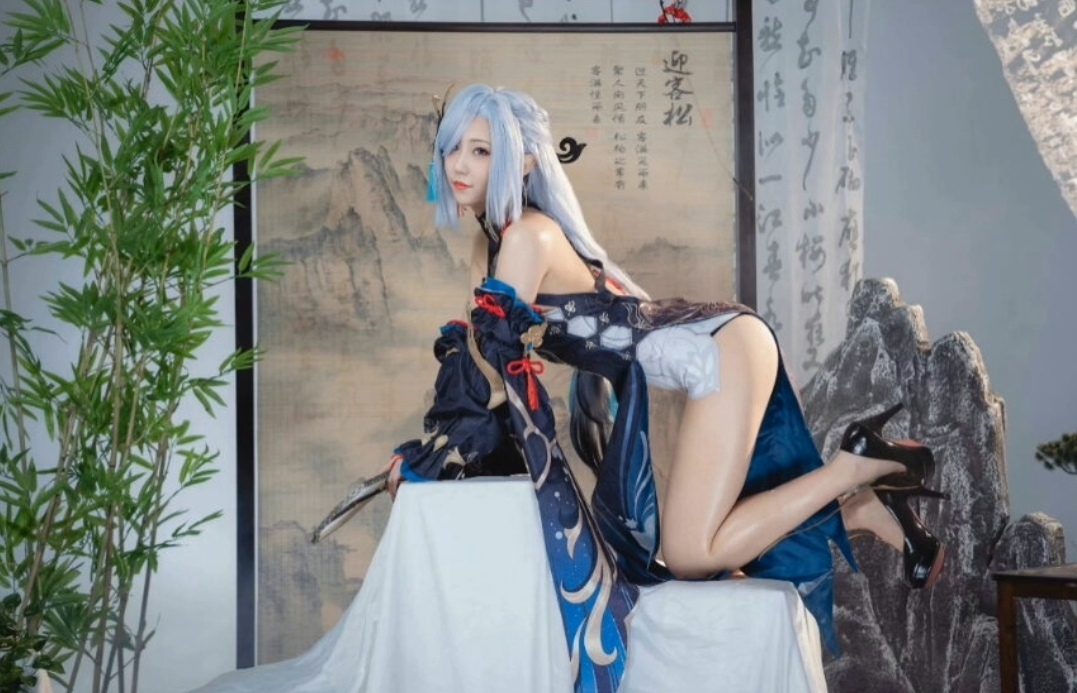 海灯节申鹤cos 第5张 - 申鹤图集
