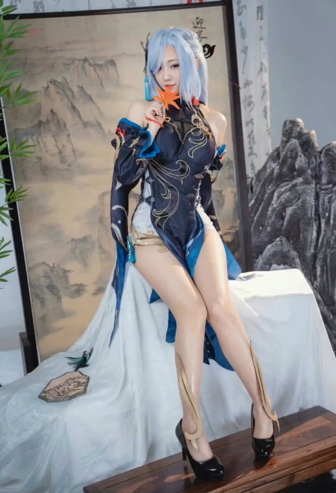 海灯节申鹤cos 第7张 - 申鹤图集