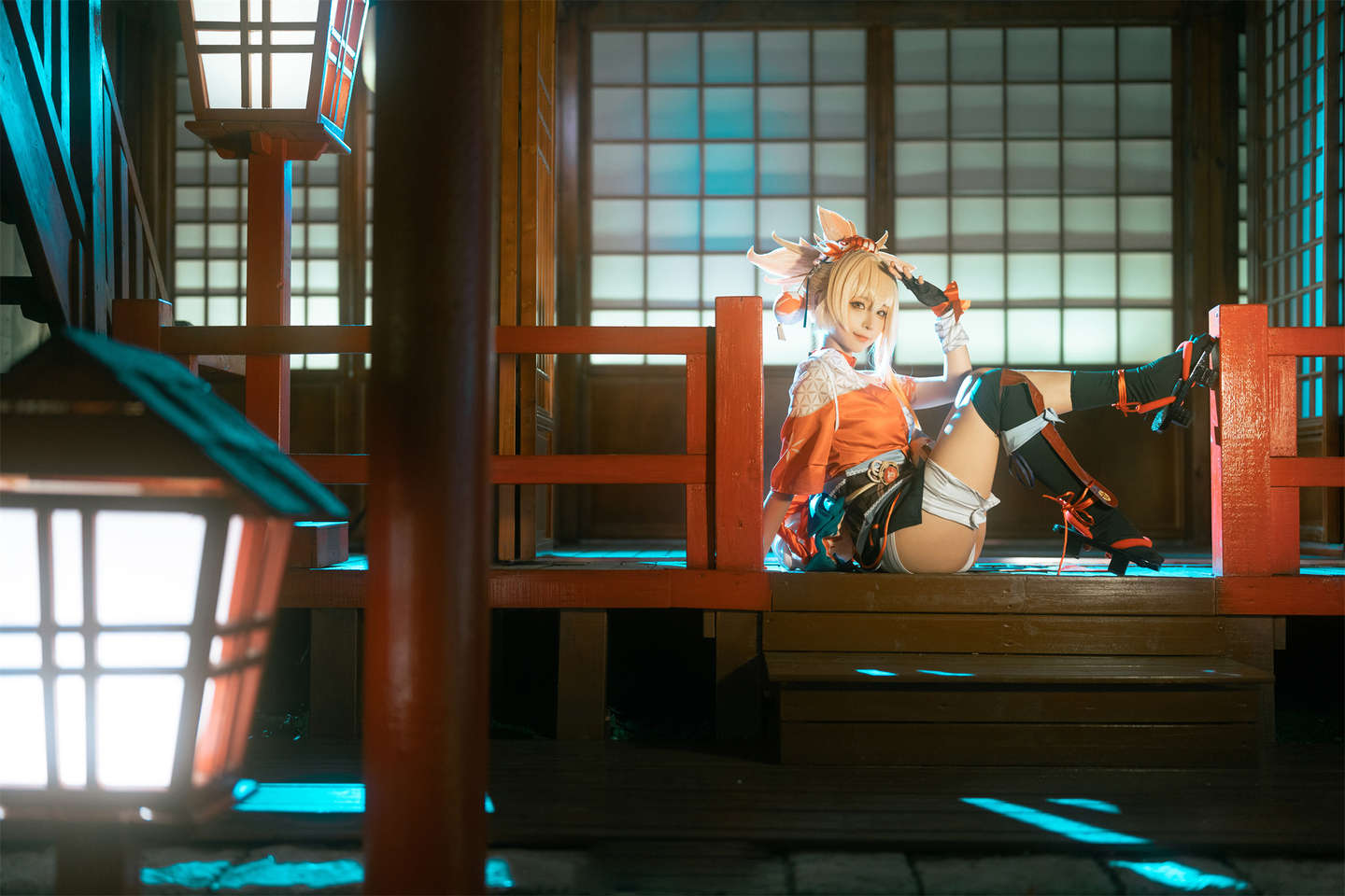 《原神》宵宫 cosplay (2/11) 《原神》宵宫 cosplay 第2张 - 宵宫图集