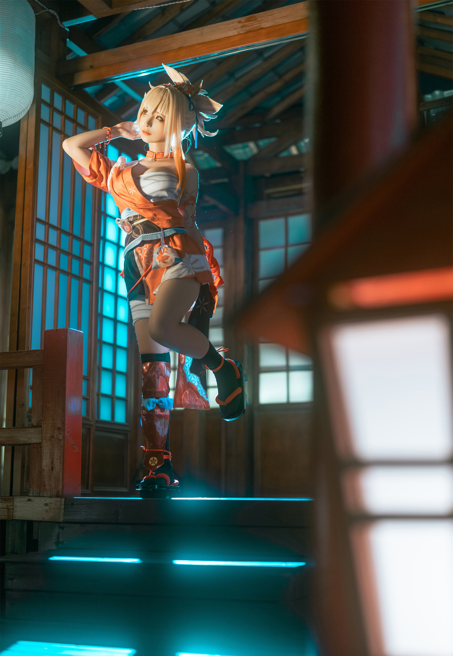 《原神》宵宫 cosplay (4/11) 《原神》宵宫 cosplay 第4张 - 宵宫图集