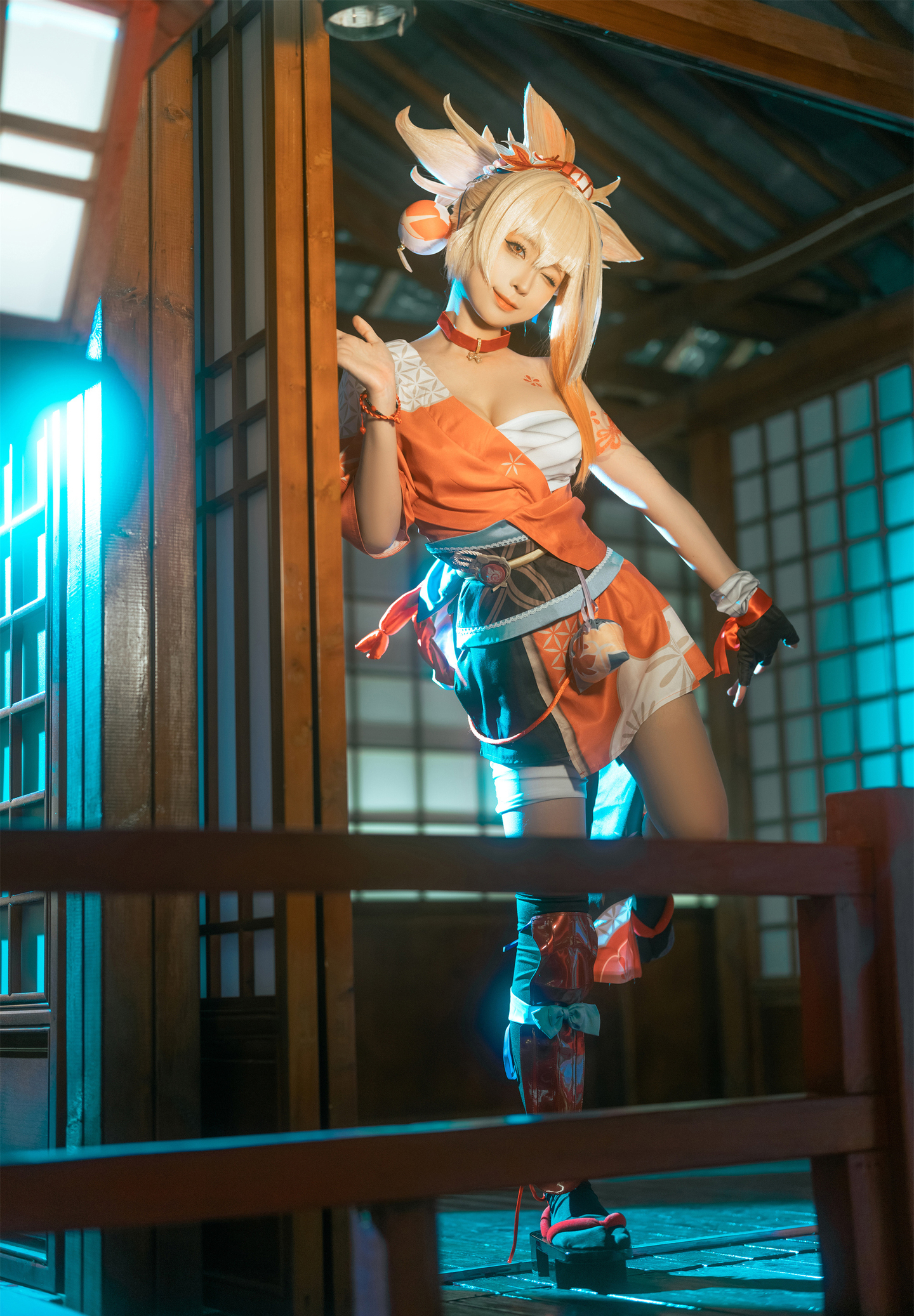 《原神》宵宫 cosplay (8/11) 《原神》宵宫 cosplay 第8张 - 宵宫图集