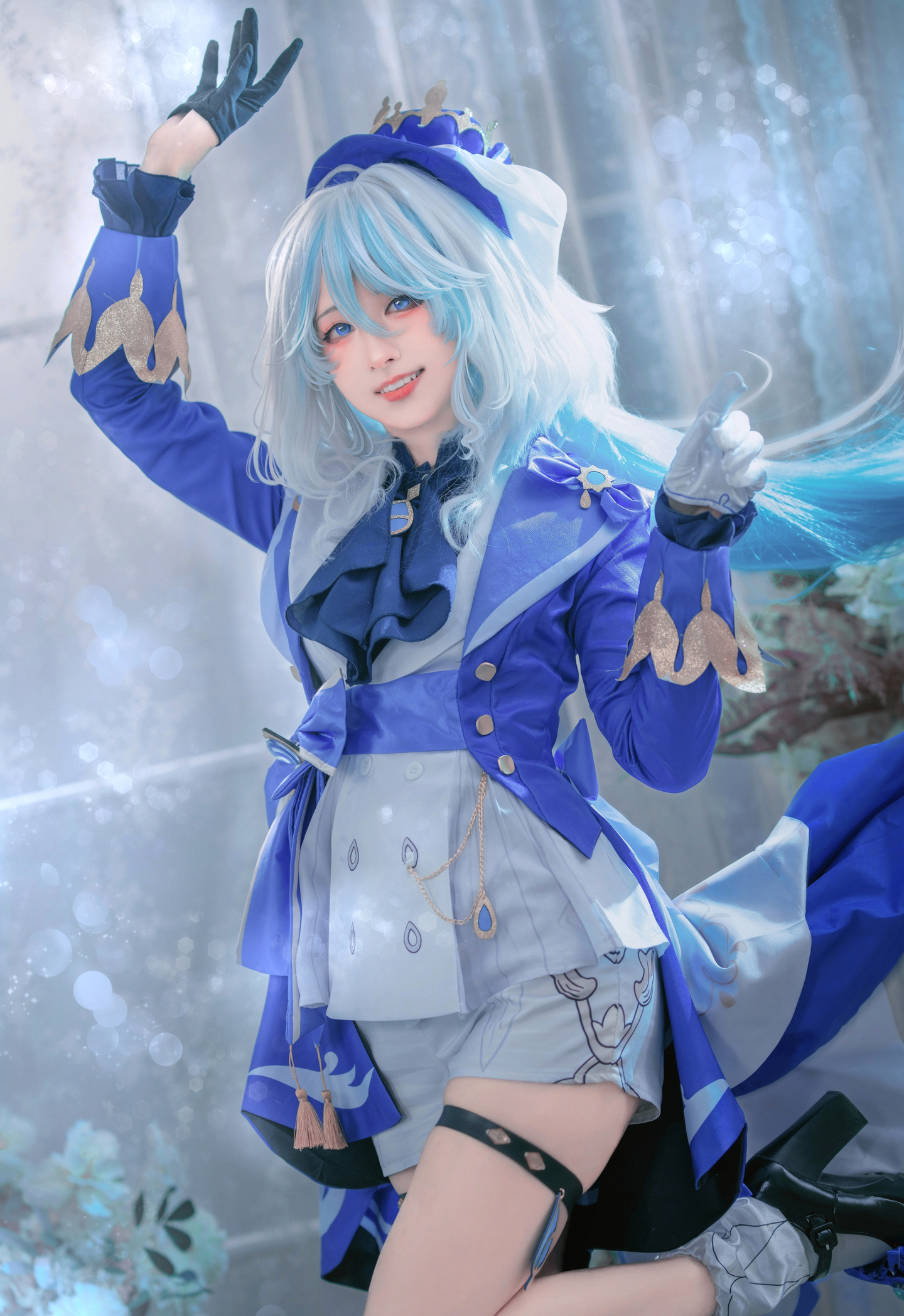 《原神》 芙宁娜cosplay (3/9) 《原神》 芙宁娜cosplay 第3张 - 芙宁娜图集