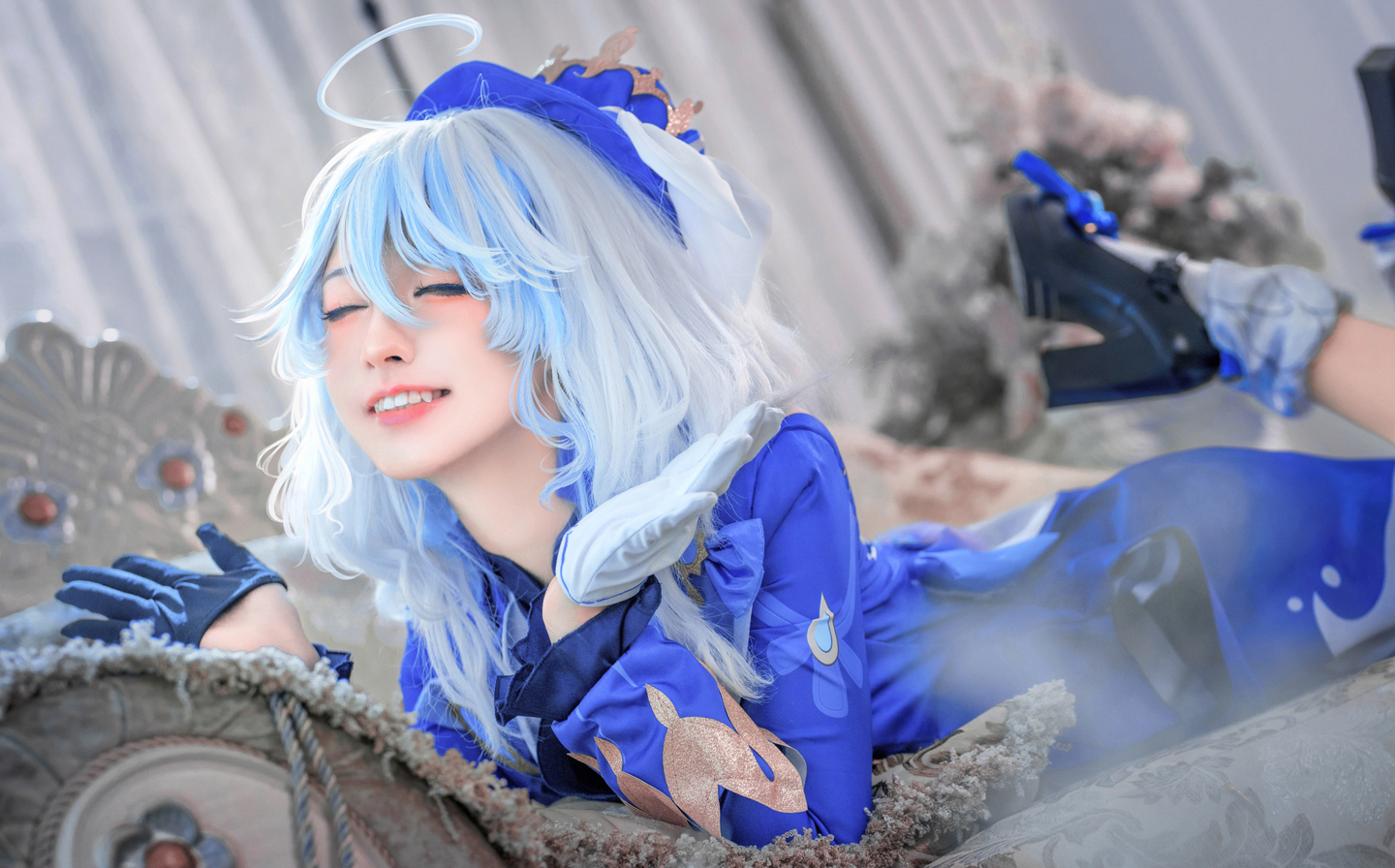 《原神》 芙宁娜cosplay (4/9) 《原神》 芙宁娜cosplay 第4张 - 芙宁娜图集