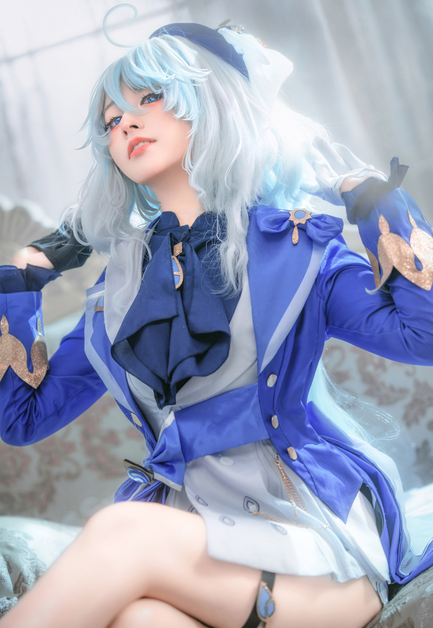 《原神》 芙宁娜cosplay (8/9) 《原神》 芙宁娜cosplay 第8张 - 芙宁娜图集
