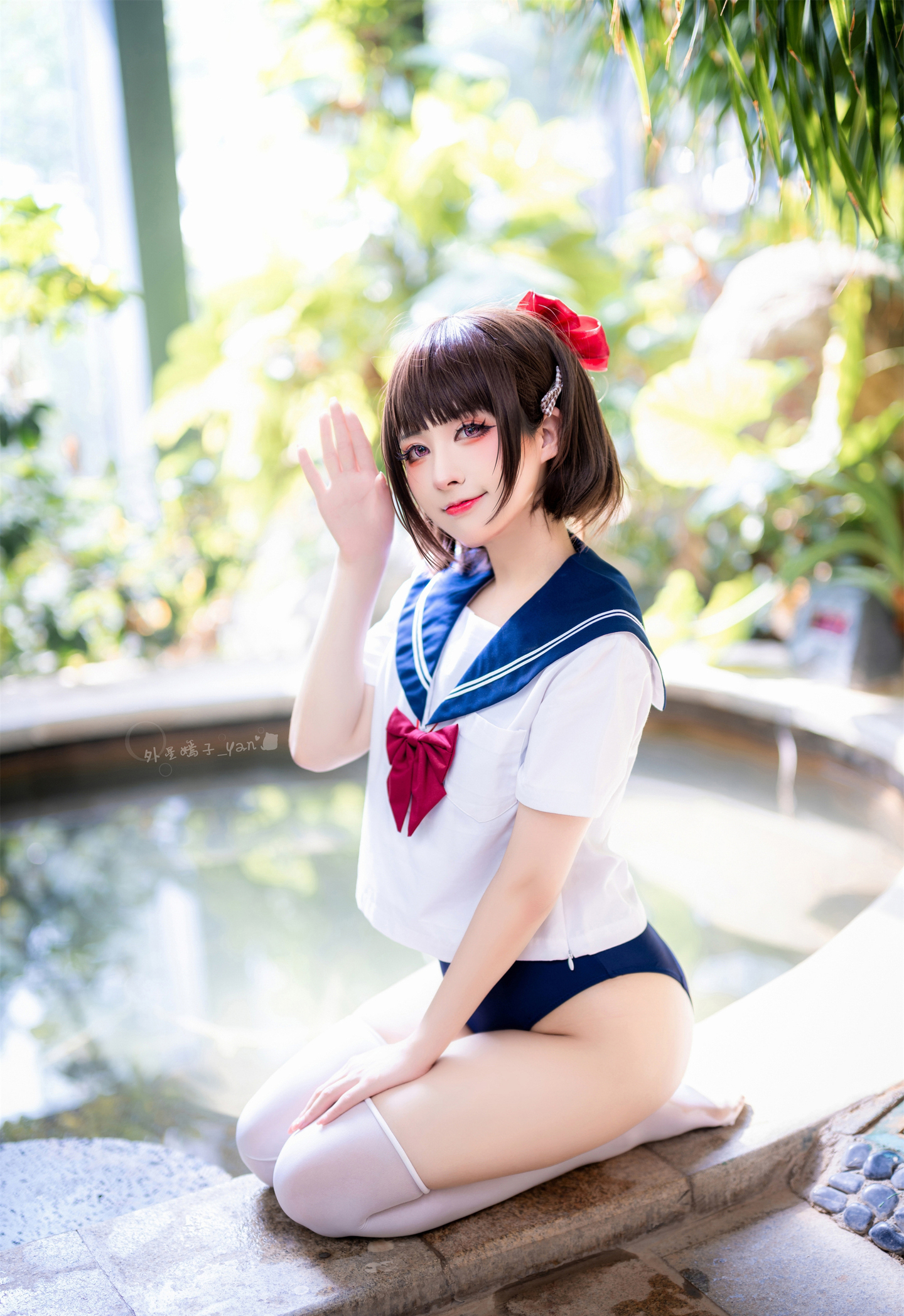 jk制服+死库水 写真 (6/8) jk制服+死库水 写真 第6张 - cosplay图集