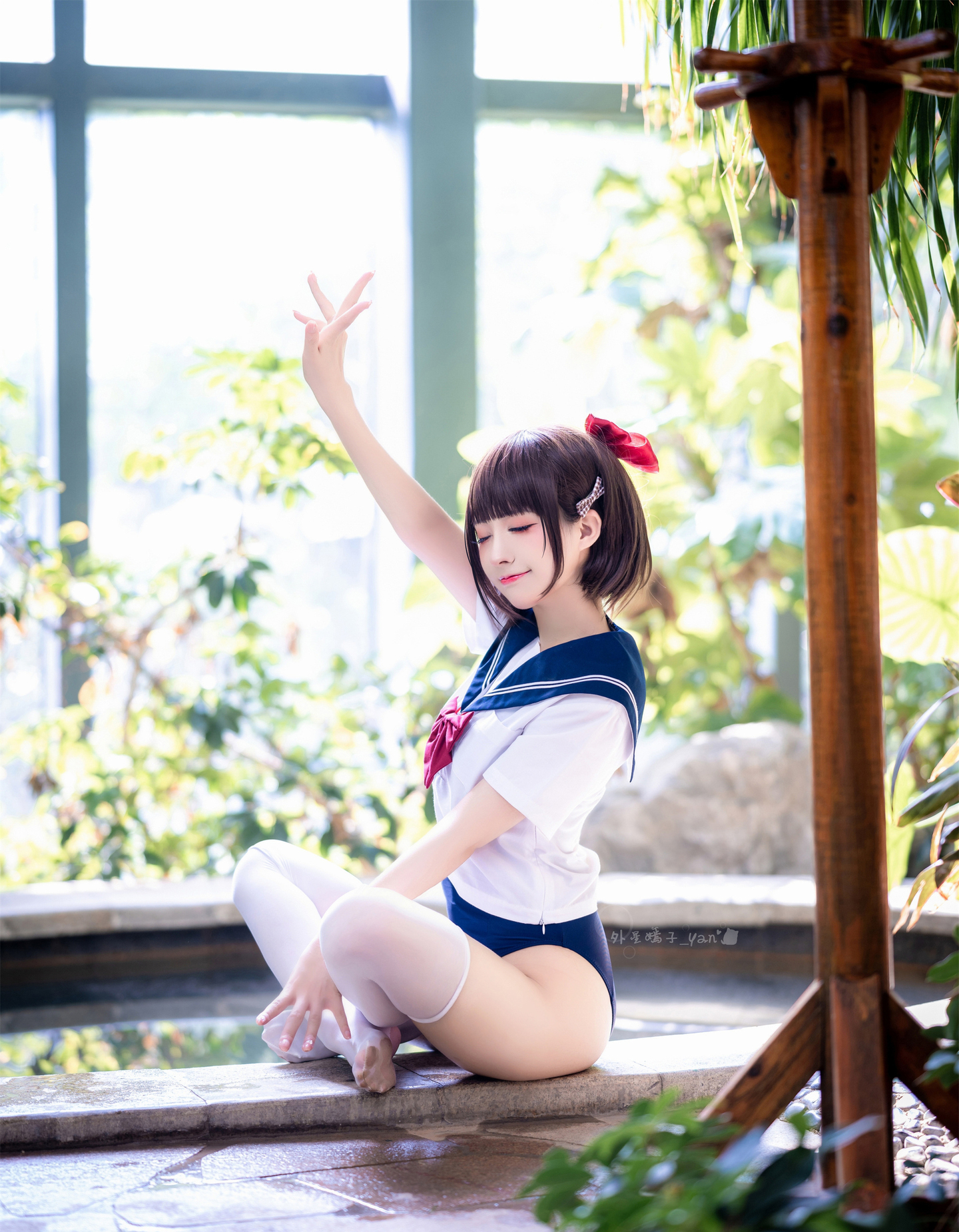 jk制服+死库水 写真 (8/8) jk制服+死库水 写真 第8张 - cosplay图集