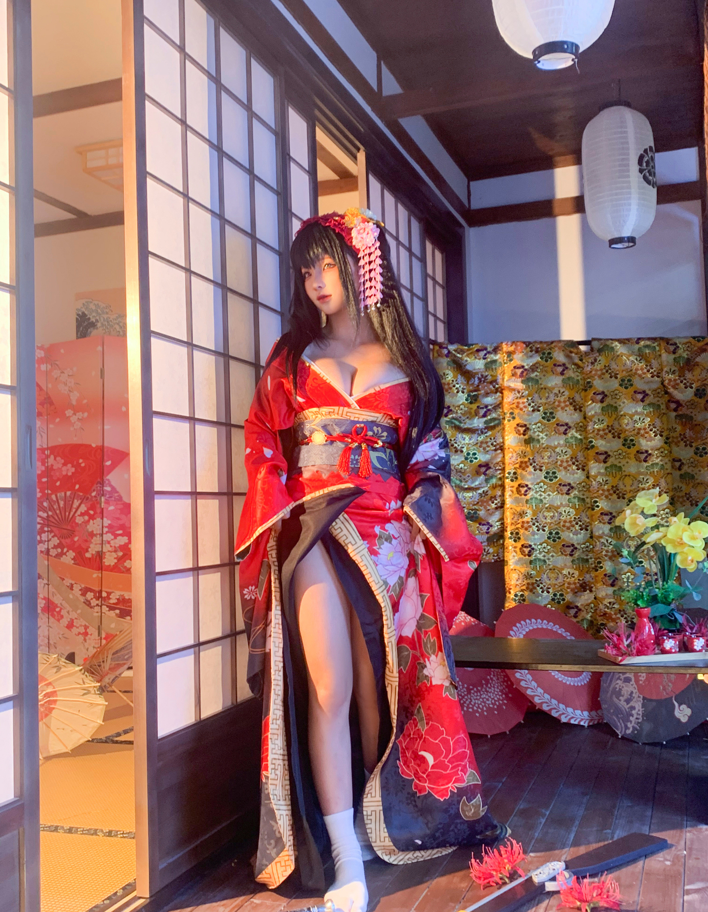 狂三和服 cos (3/8) 狂三和服 cos 第3张 - cosplay图集