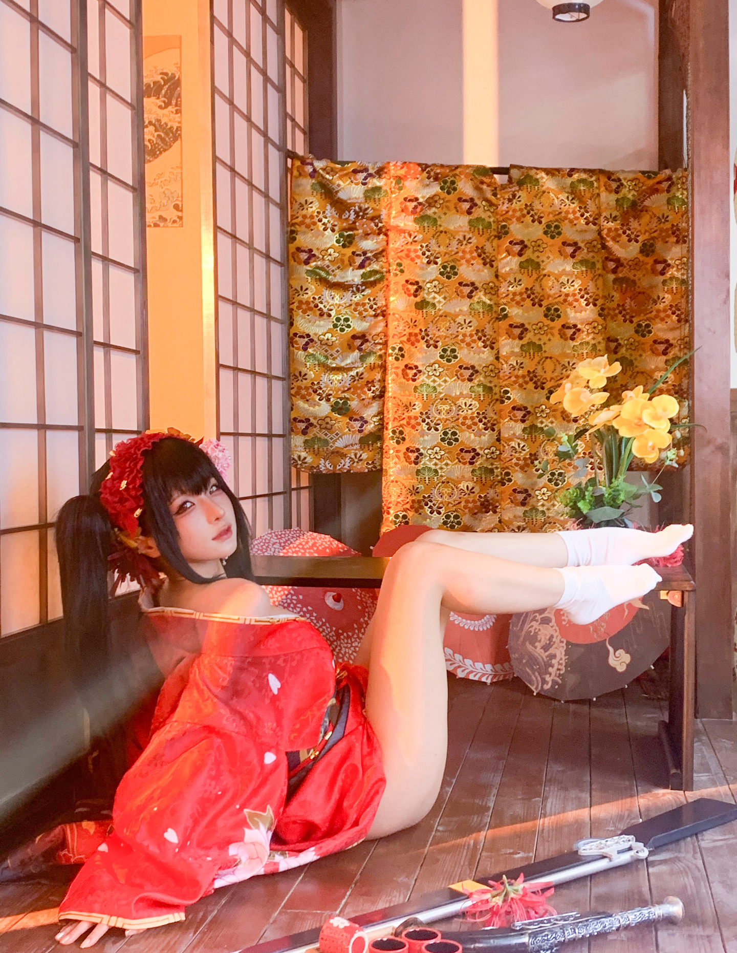 狂三和服 cos (4/8) 狂三和服 cos 第4张 - cosplay图集